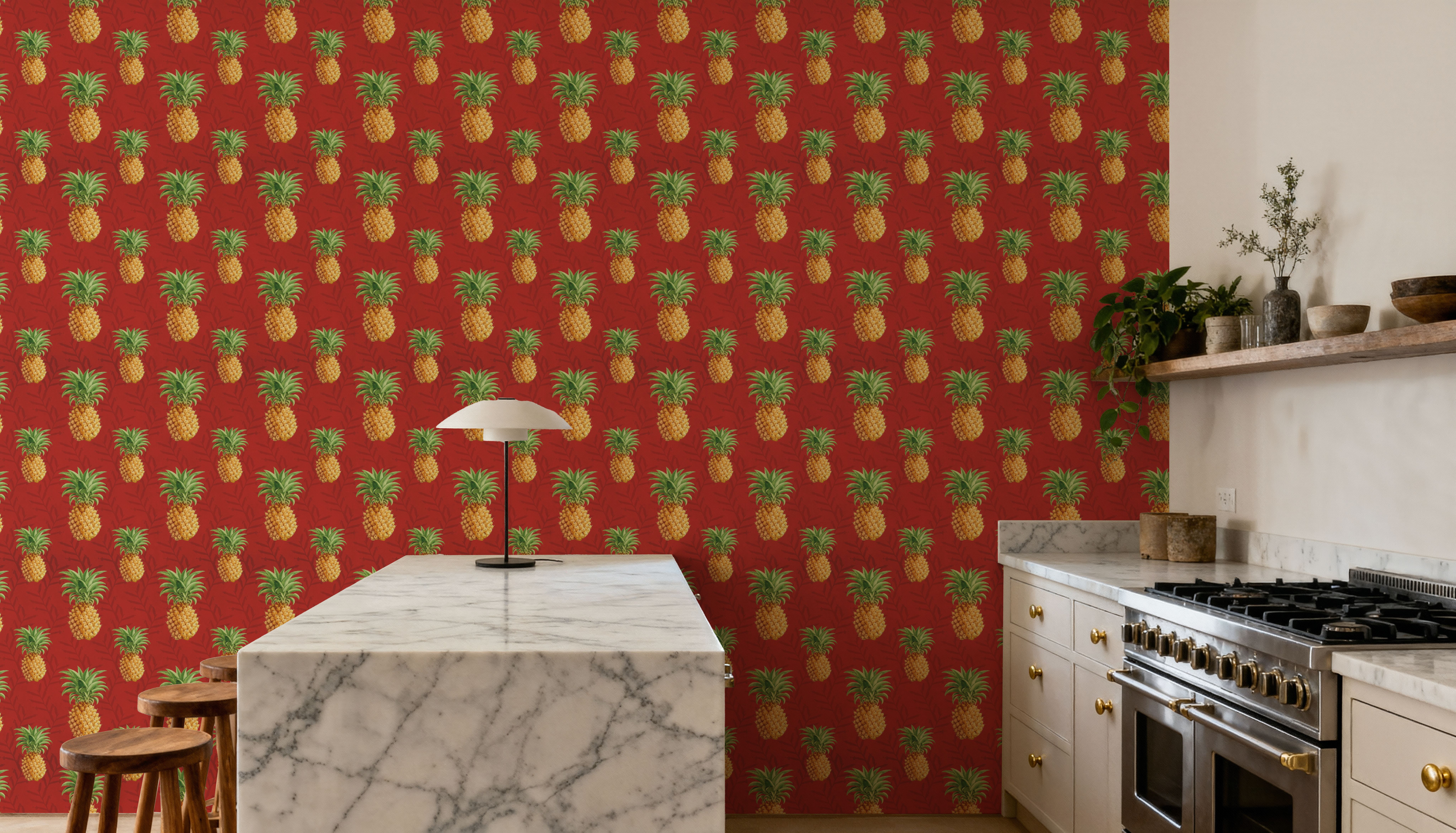 Pineapple Paradise Red