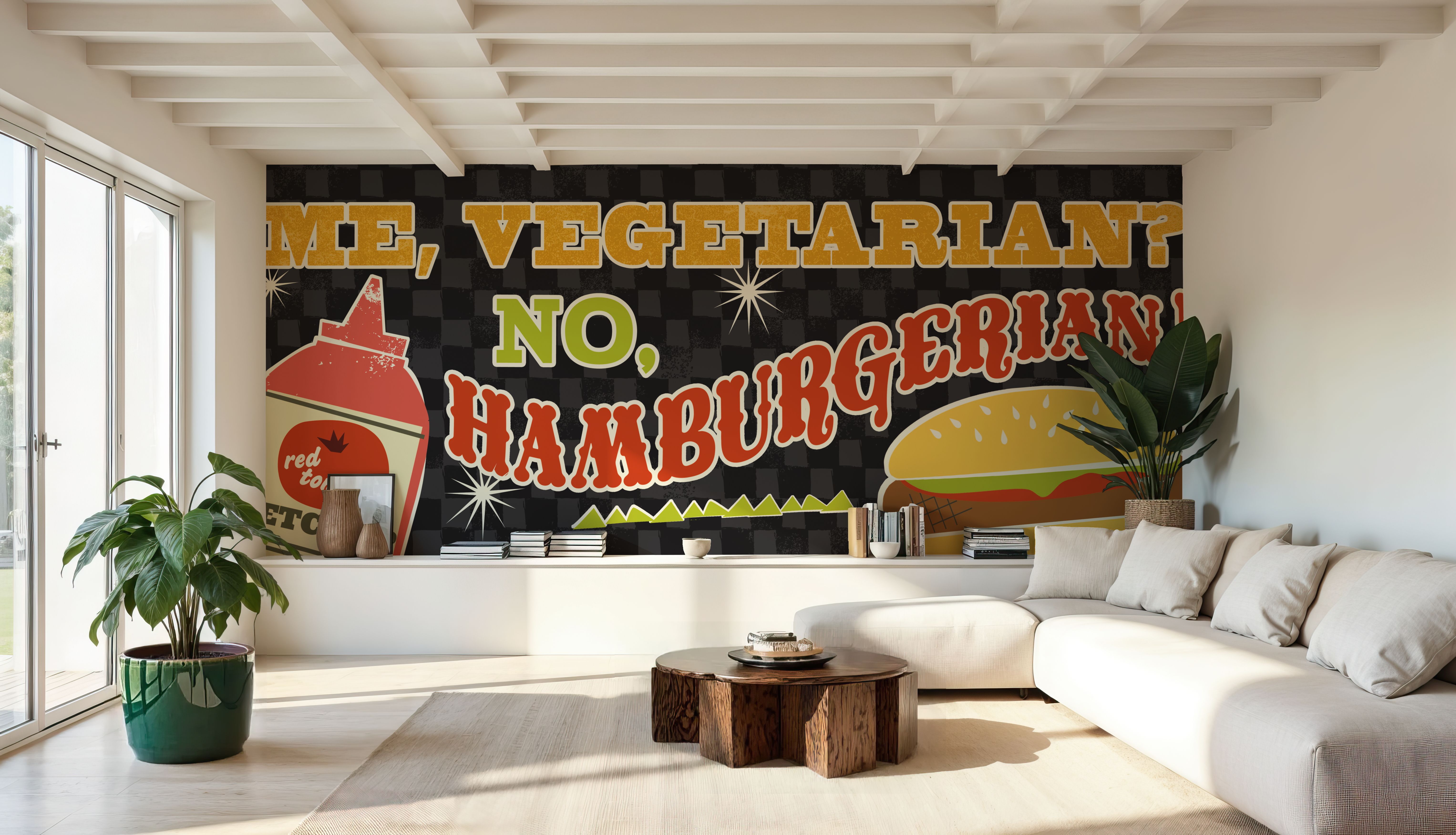 BBQ Zing II, Carte da parati