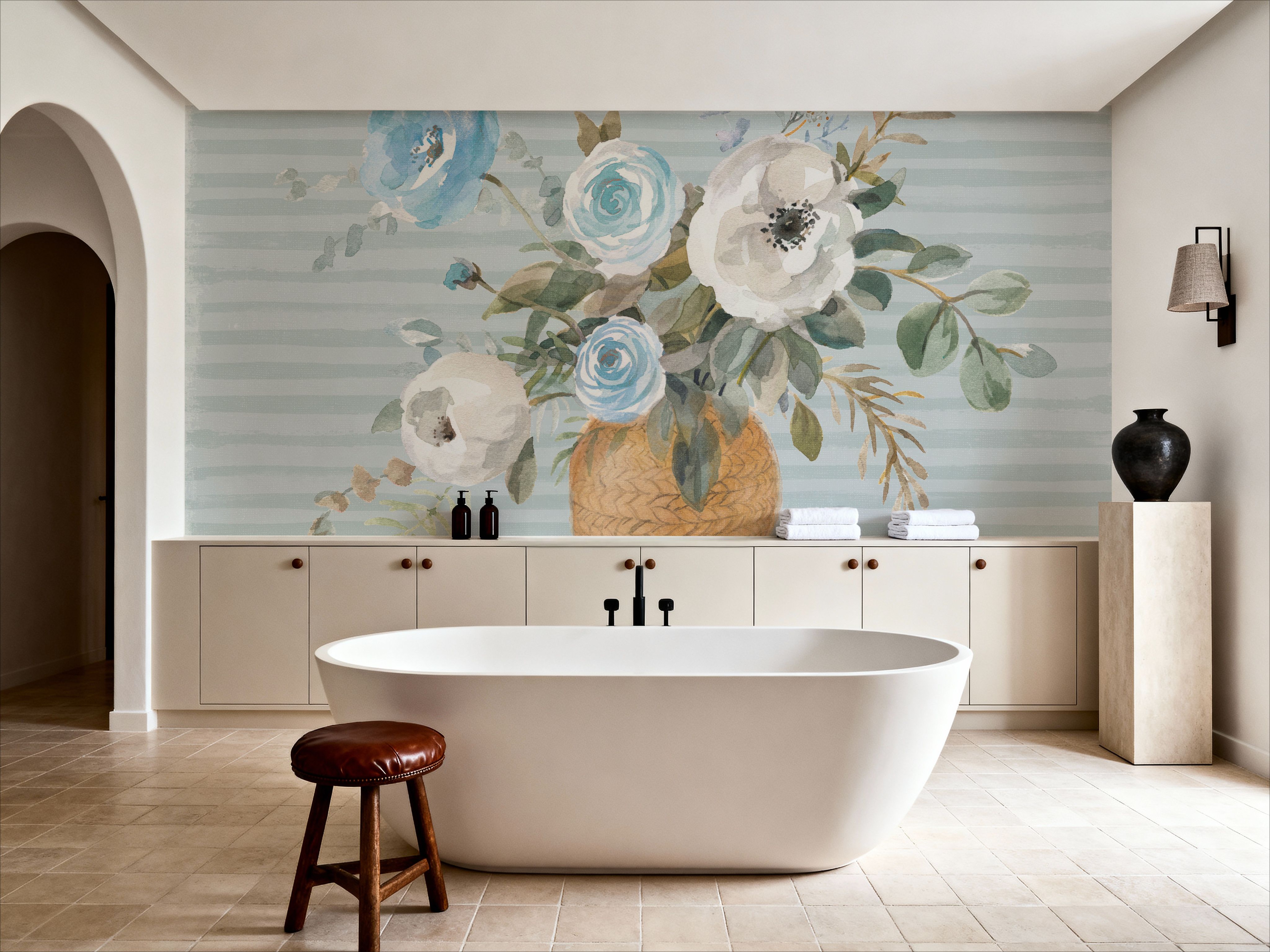 Baby Blue and Bouquet