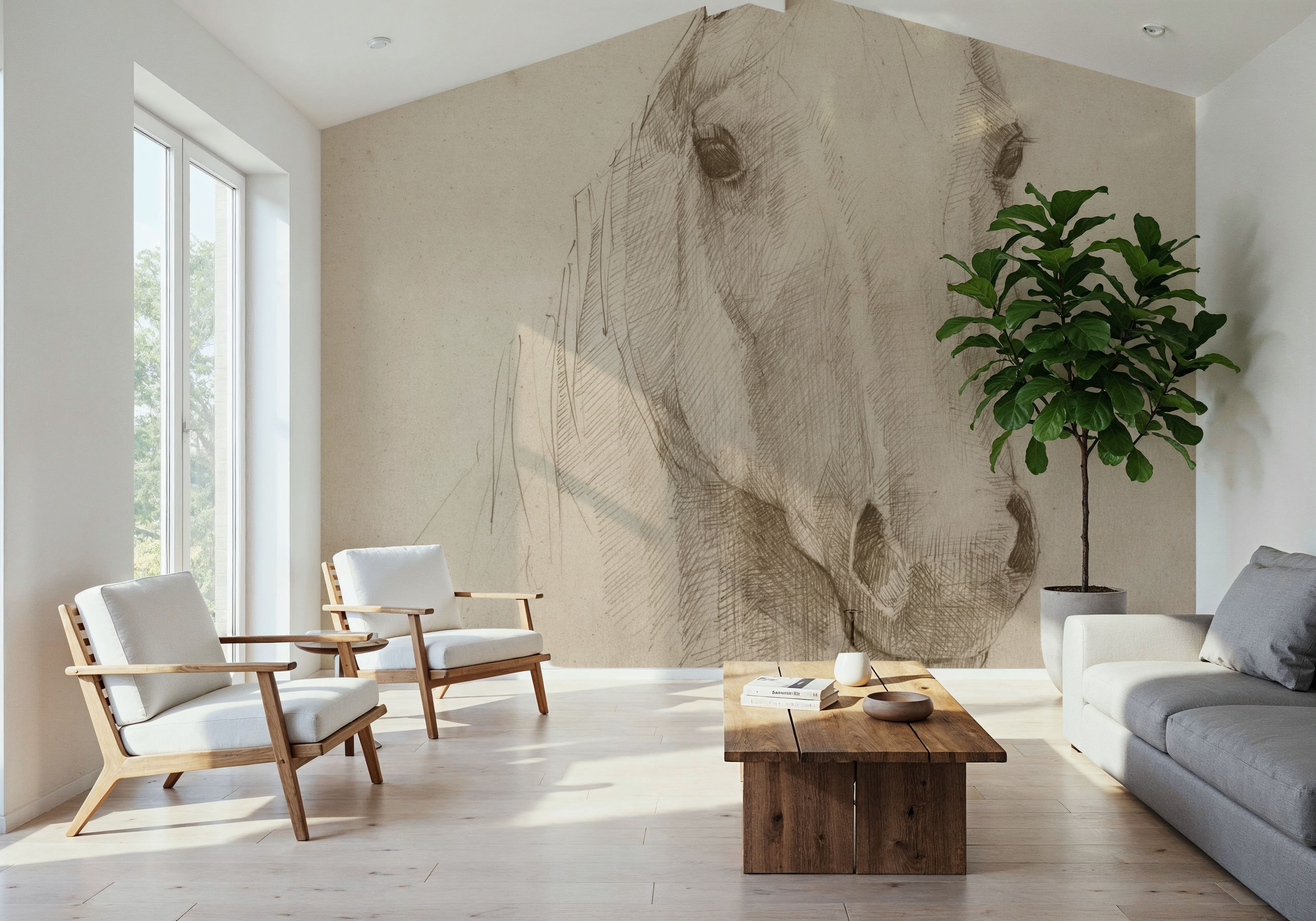 Romeo on Aged Paper, Wallpaper