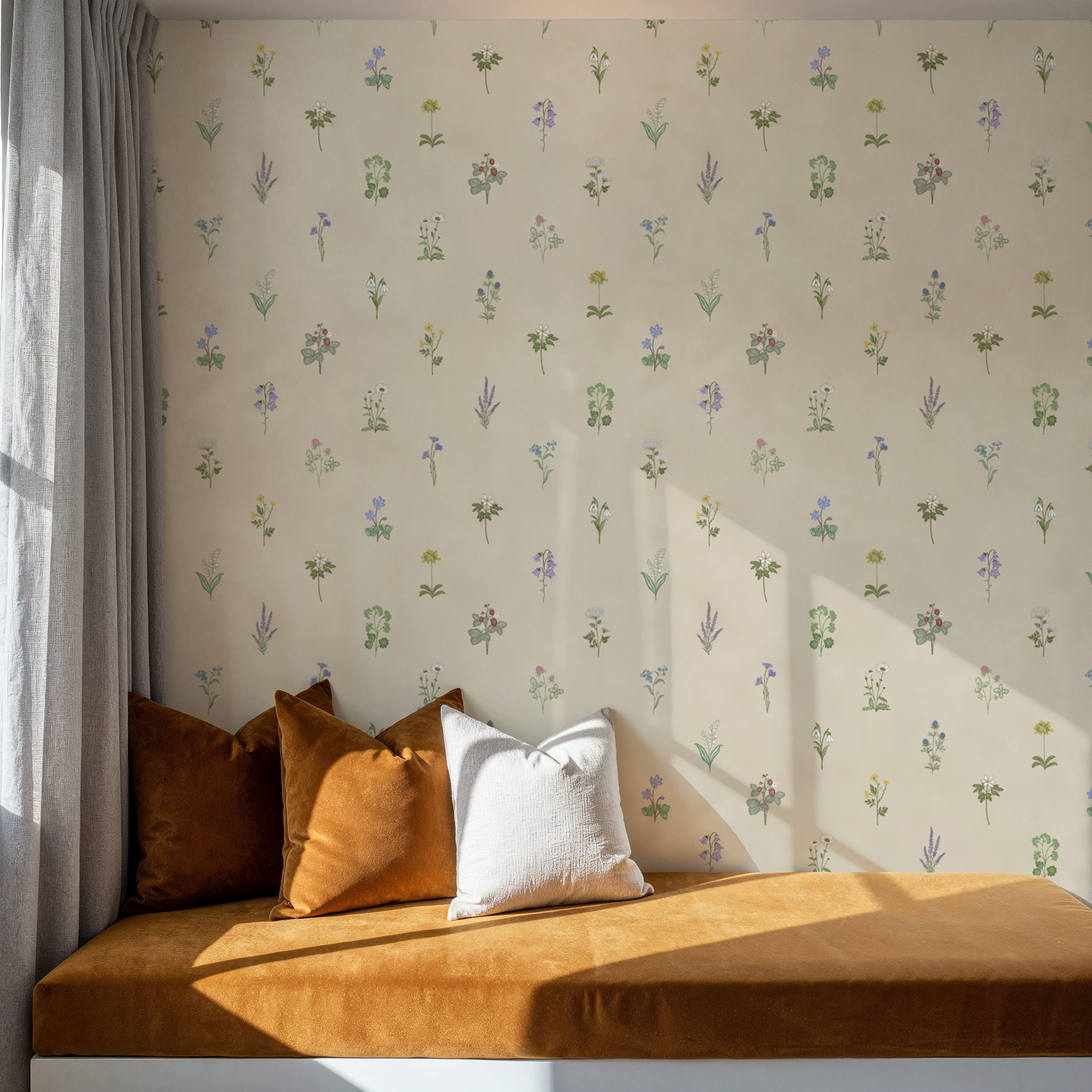 Nordic Flora, Light Beige