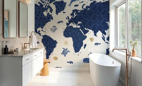 Sea This Map White