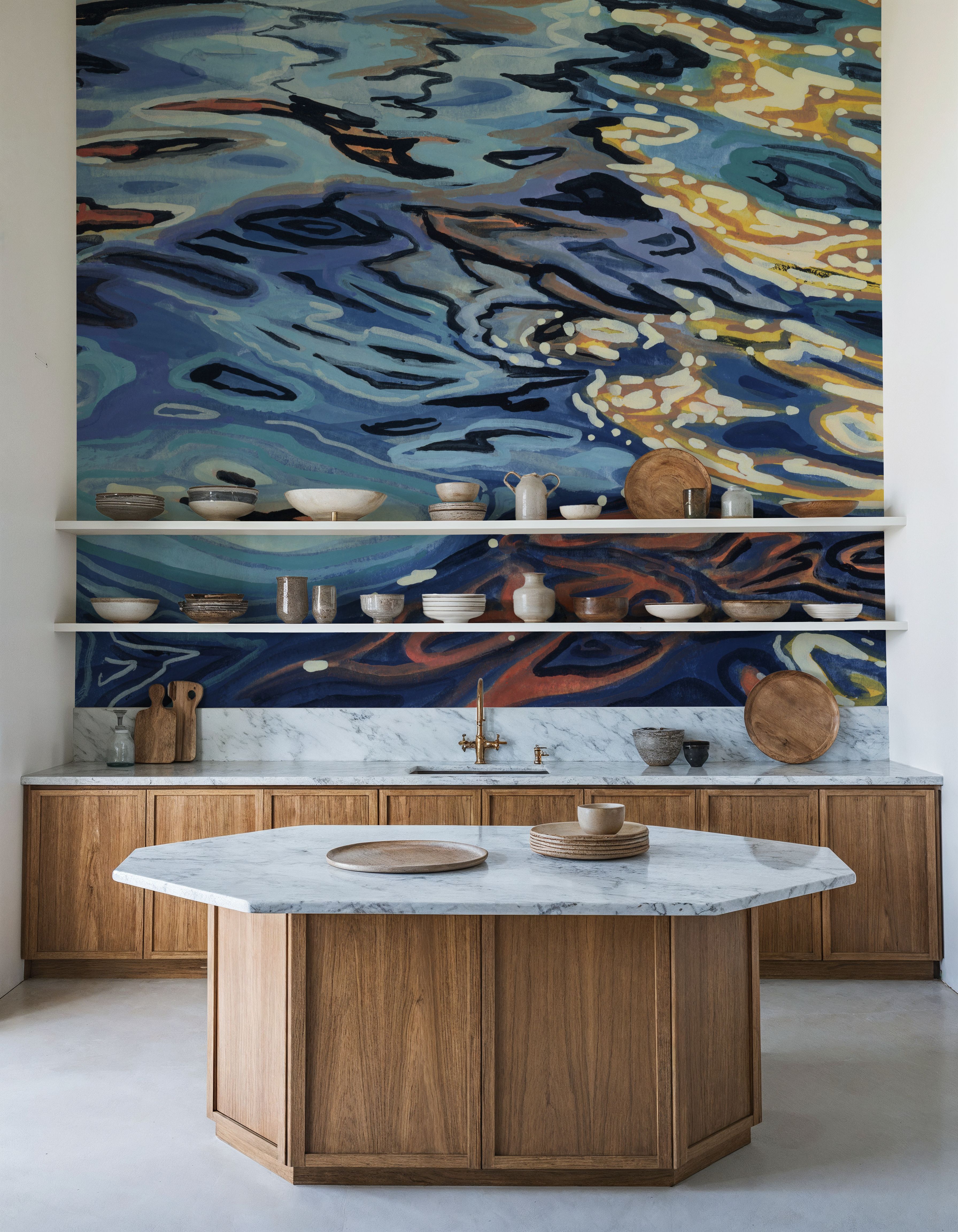 Sunrise on Rippling Water