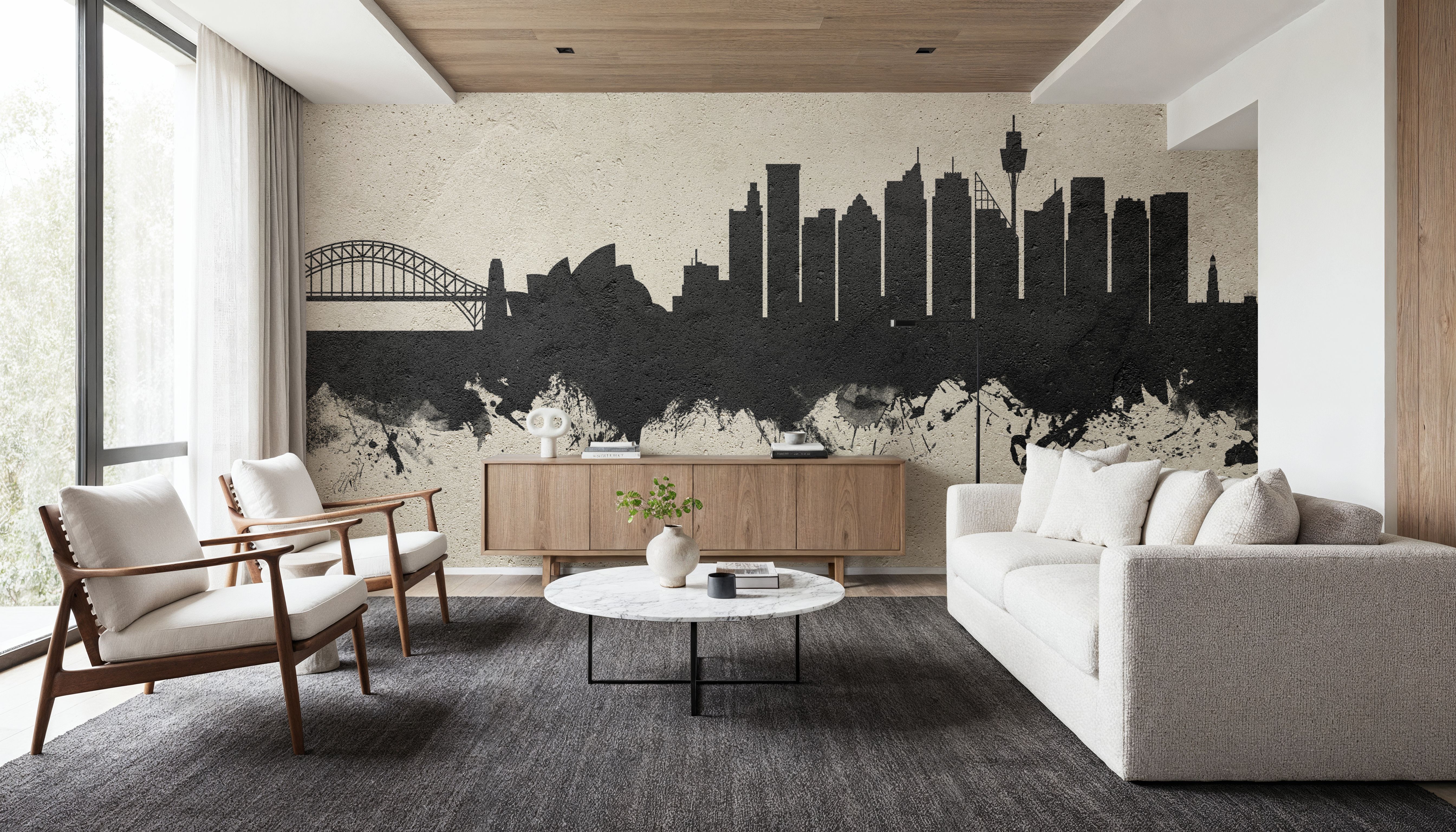 Sydney Australia Skyline Concrete