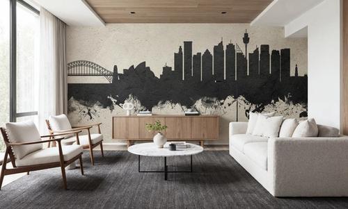 Sydney Australia Skyline Concrete