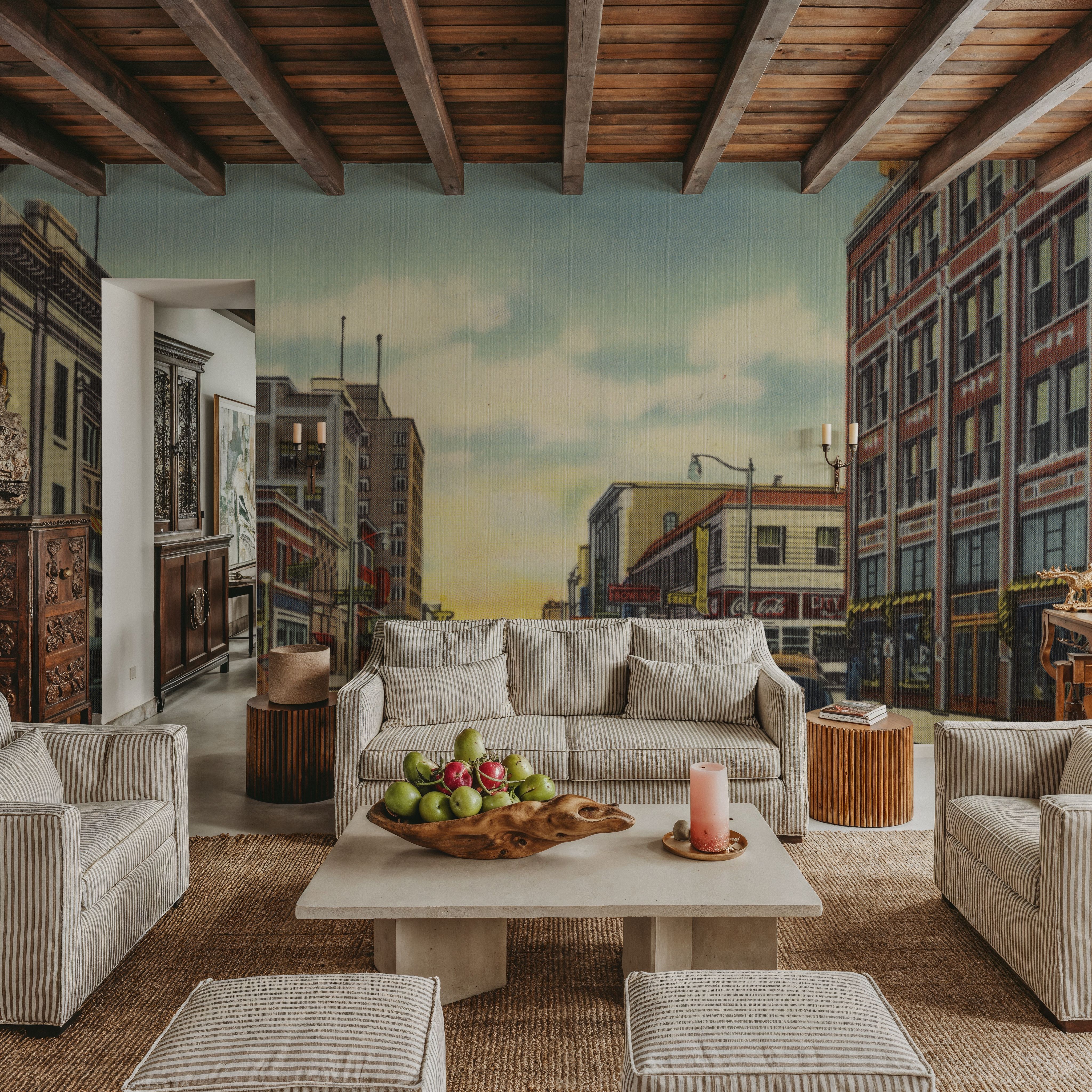 Greetings from Billings Montana - Screenprint Postcard