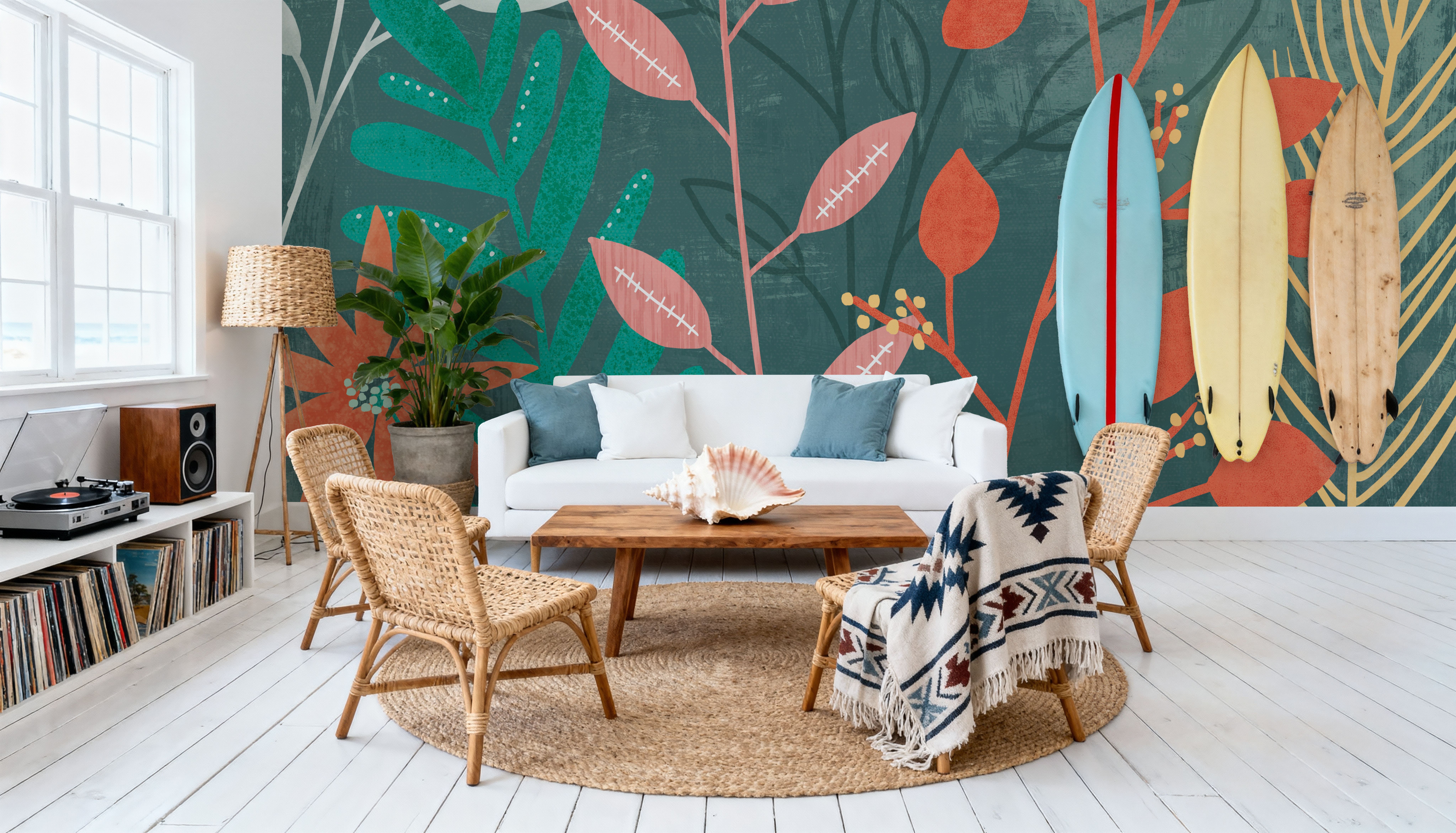 Fresh Petals II, Wallpaper