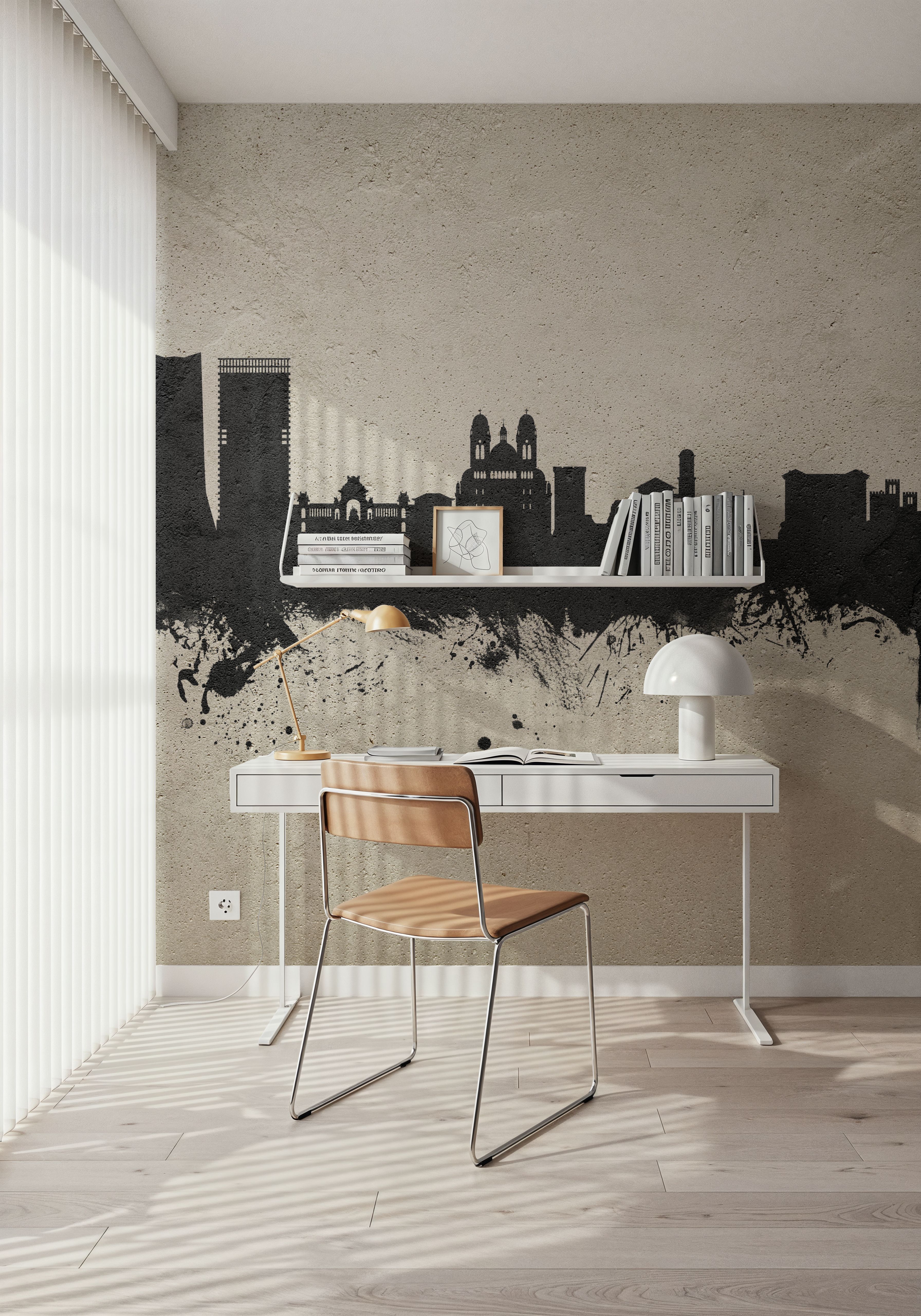 Marseille France Skyline Concrete