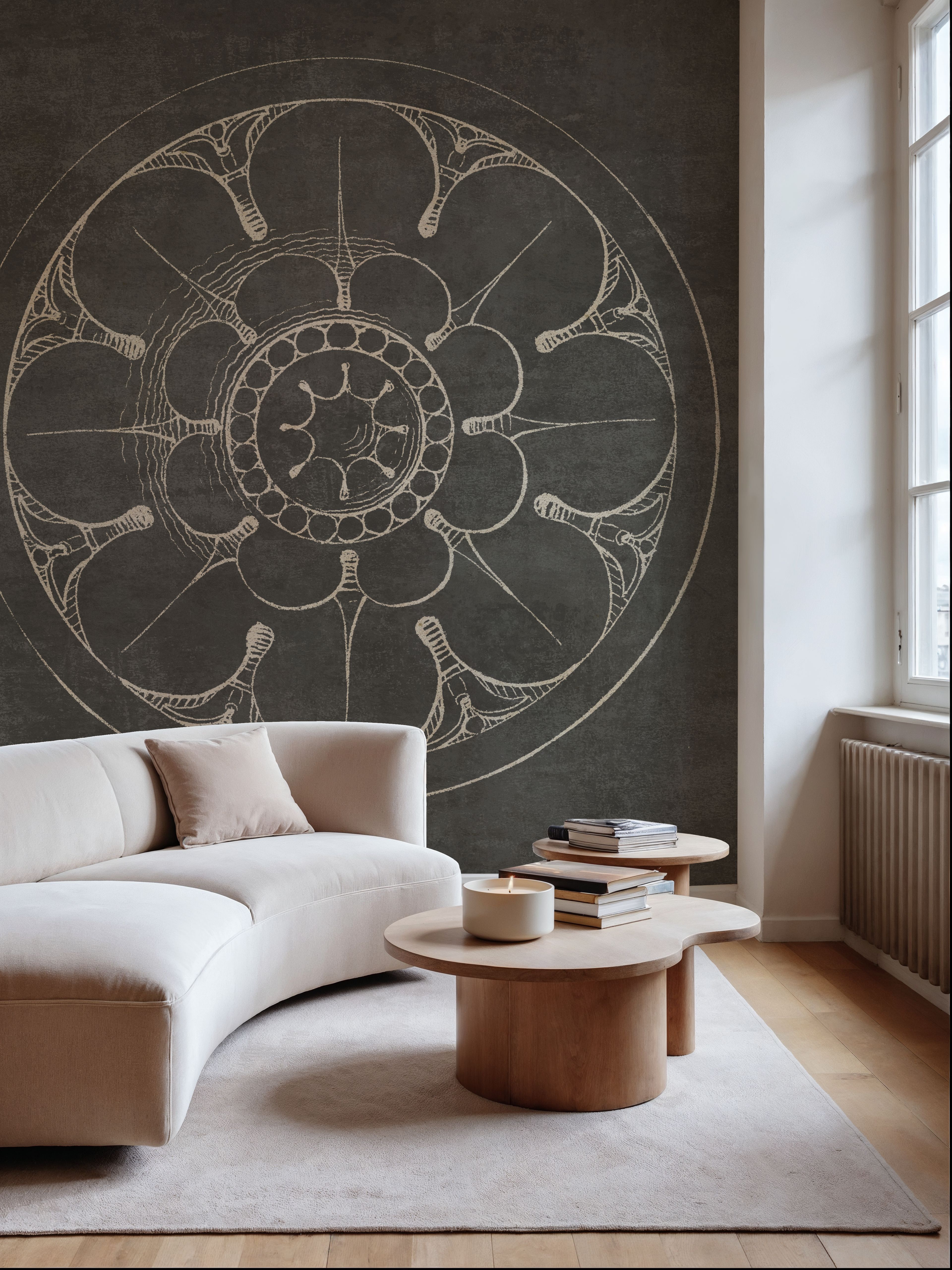 Rosette III Gray
