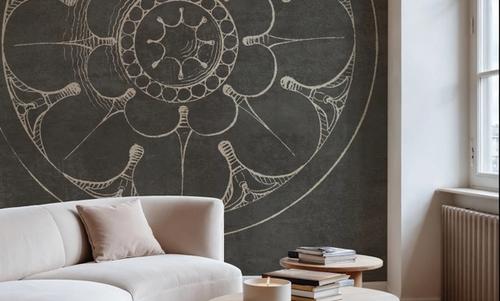 Rosette III Gray