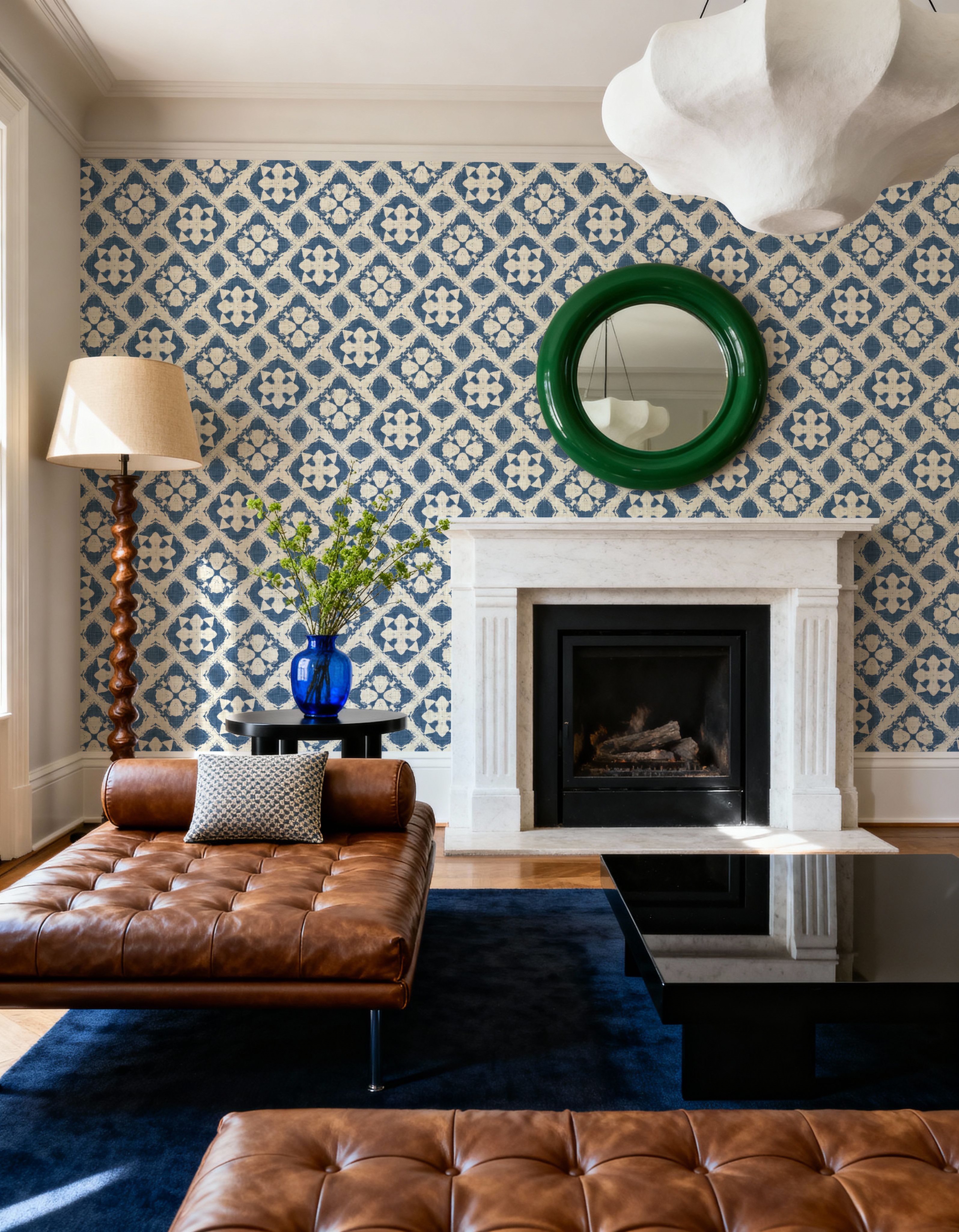 Azure Diamond Blossom