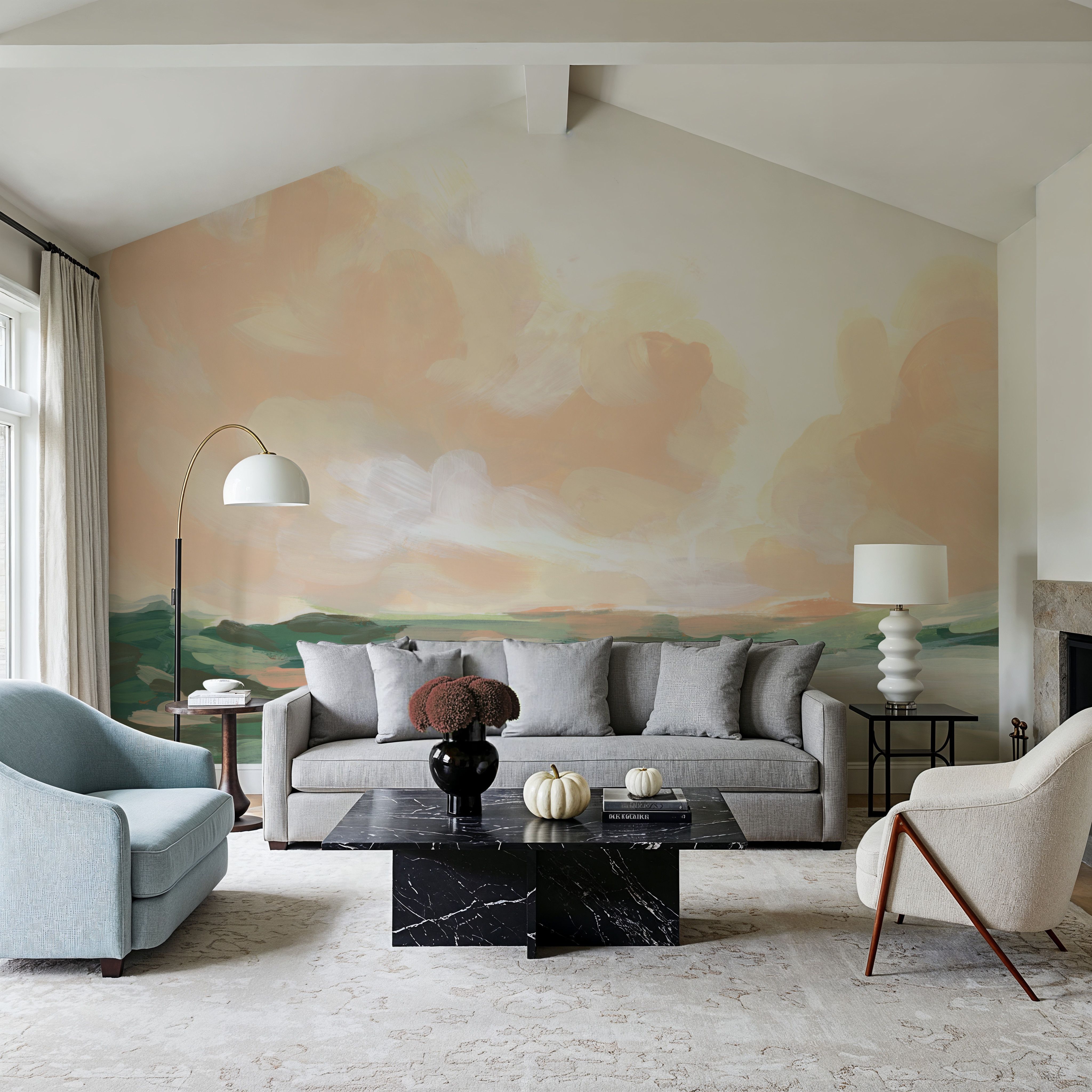 Blush Sky I