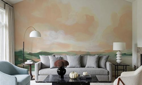 Blush Sky I
