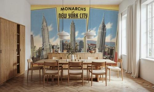 Greetings from the Monarchs - Screenprint Postcard