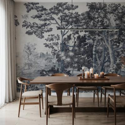 Enchanted Grove Tapestry, Blues