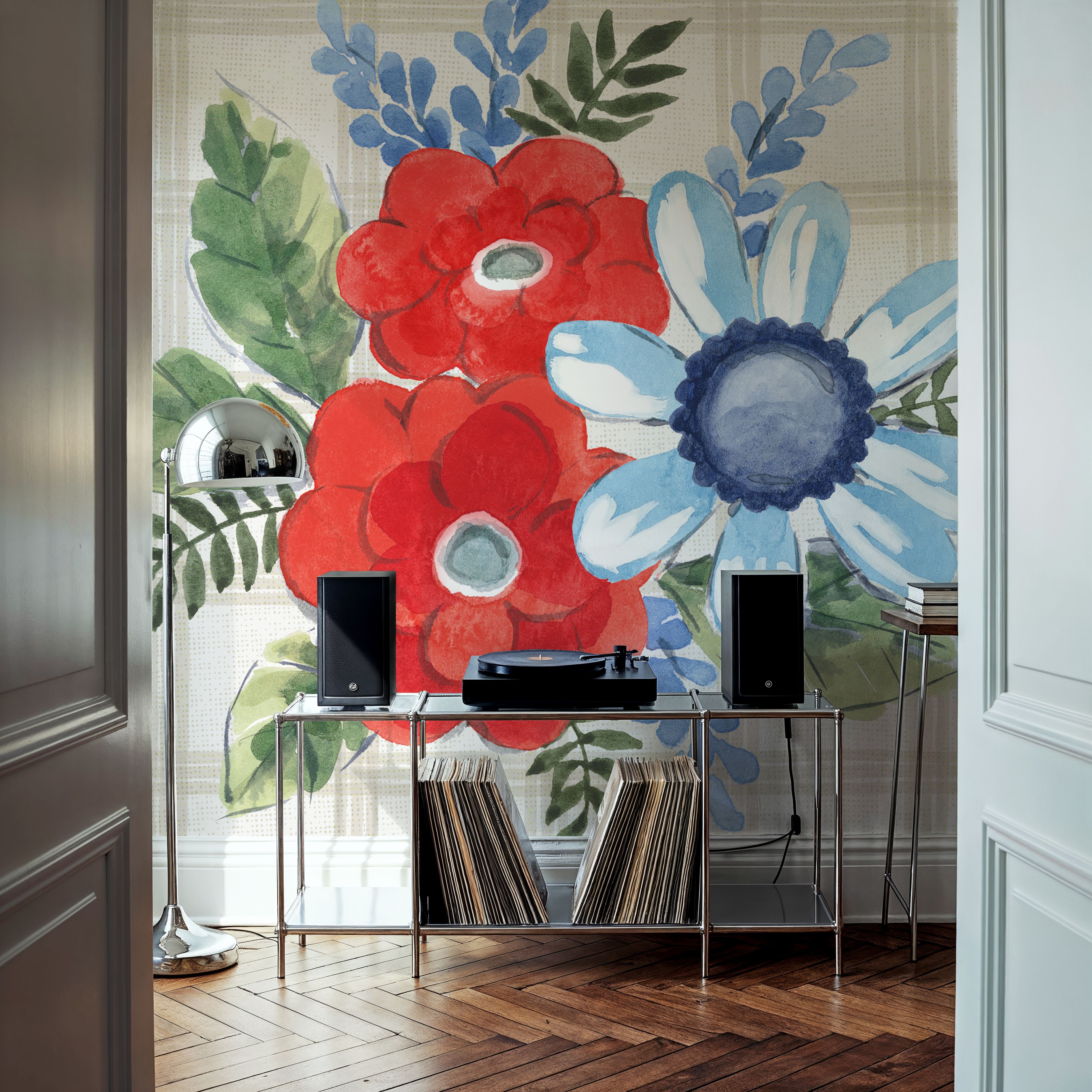 Wall Mural - Summer Stems IV - Offices - Wallism US - Premium, Textured or Peel & Stick