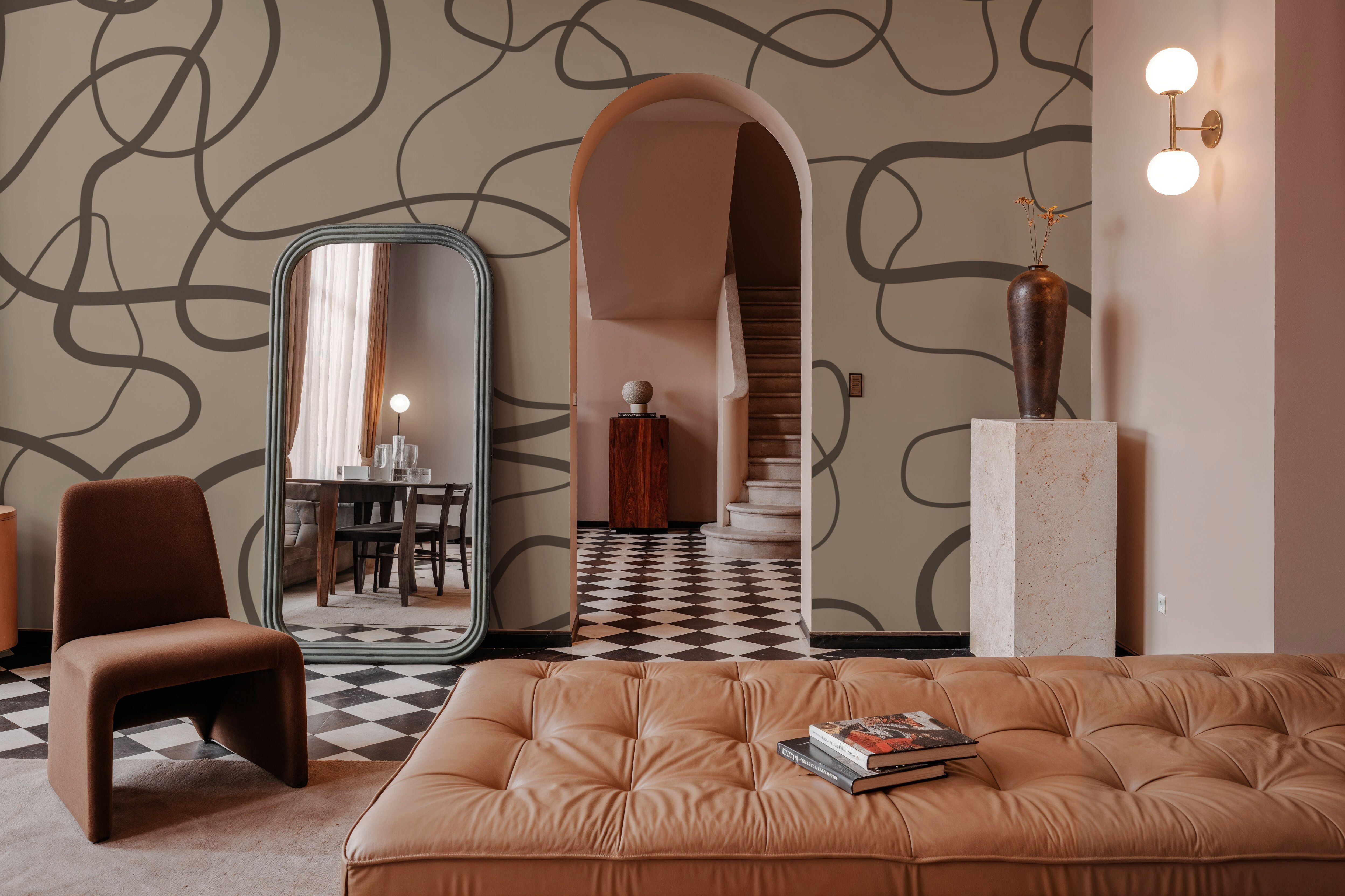 Tangled Current, Wallpaper