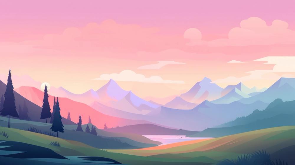 Pink Mountains