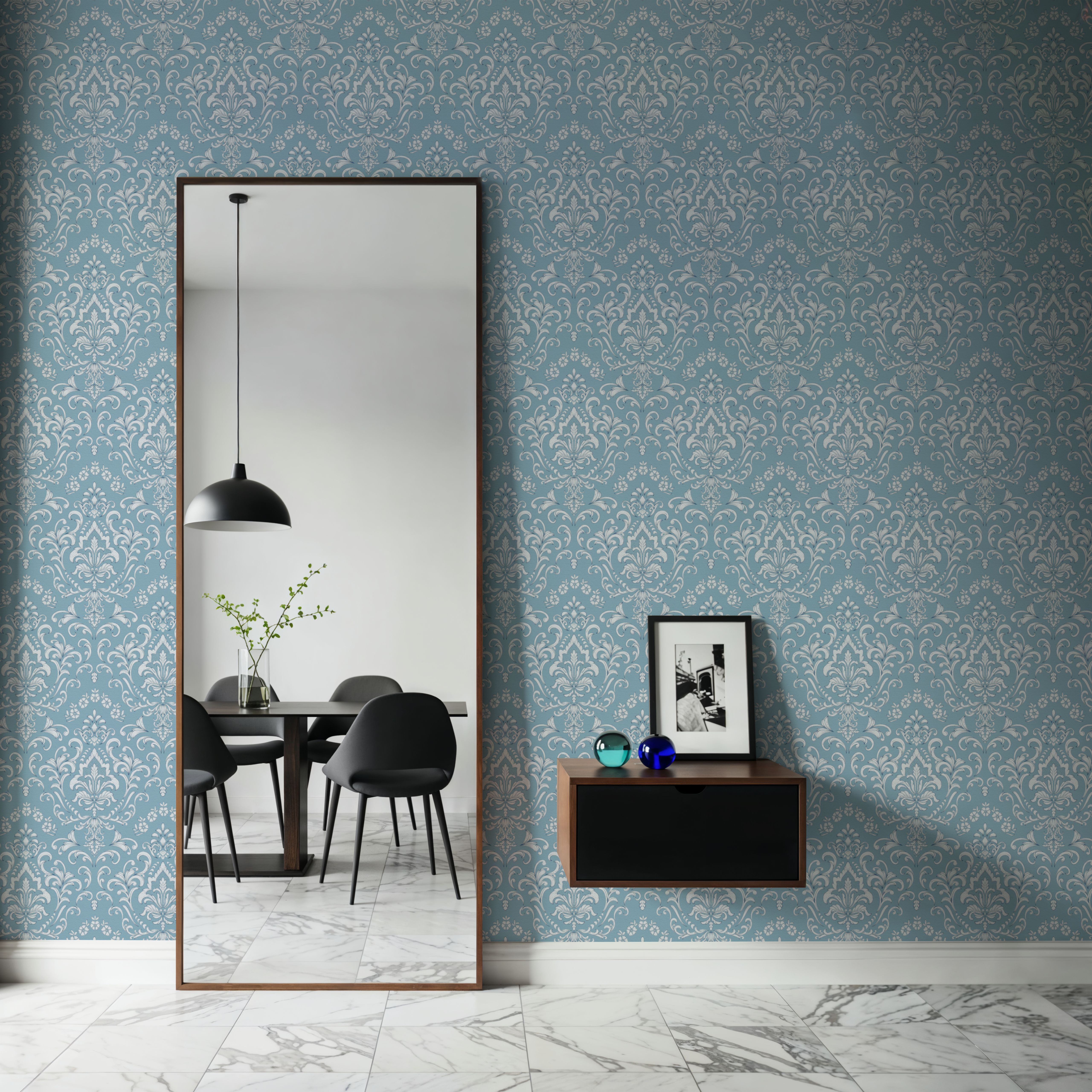 Ludovici Pattern, French Blue