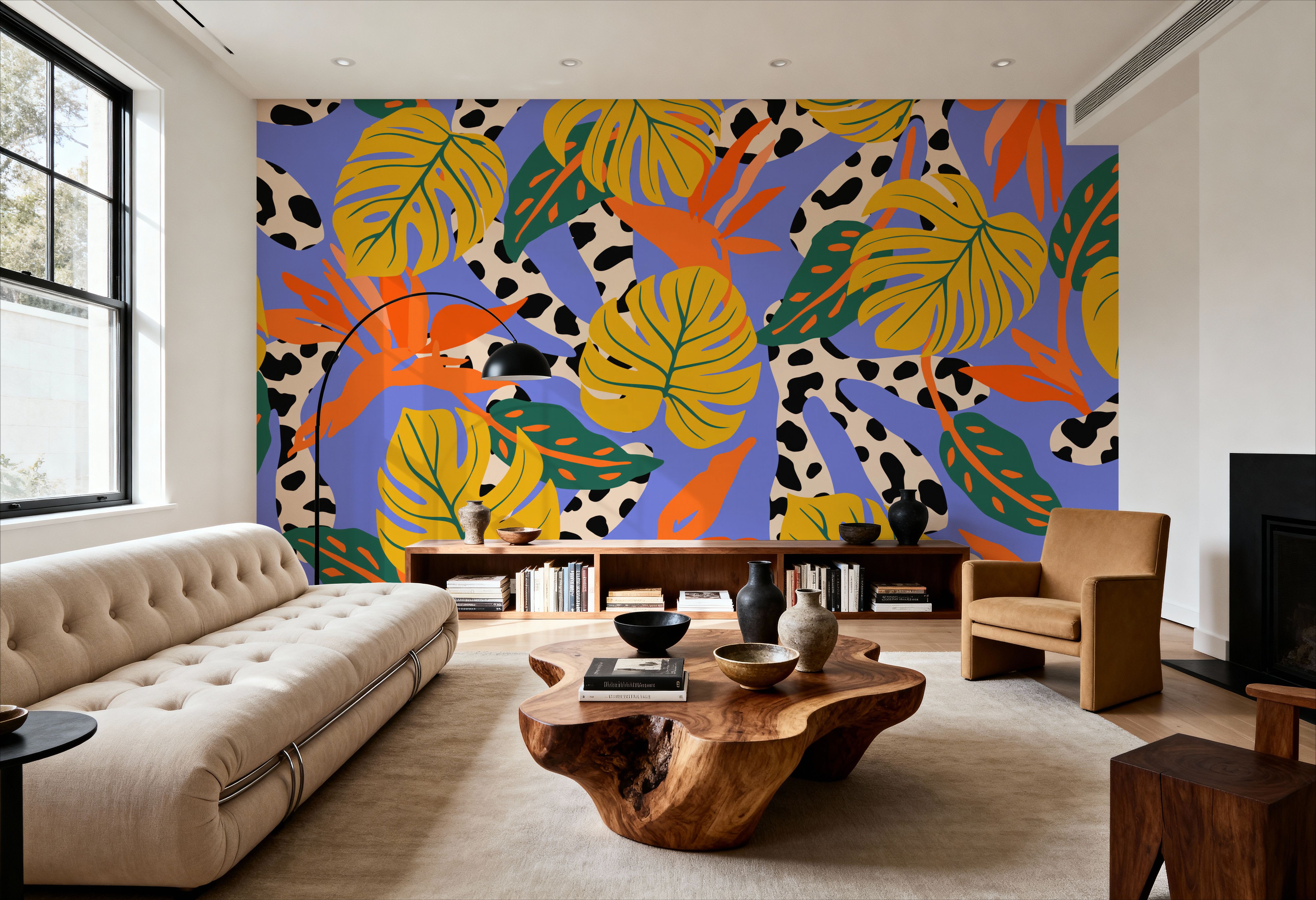 Wild Paradise, Papel pintado