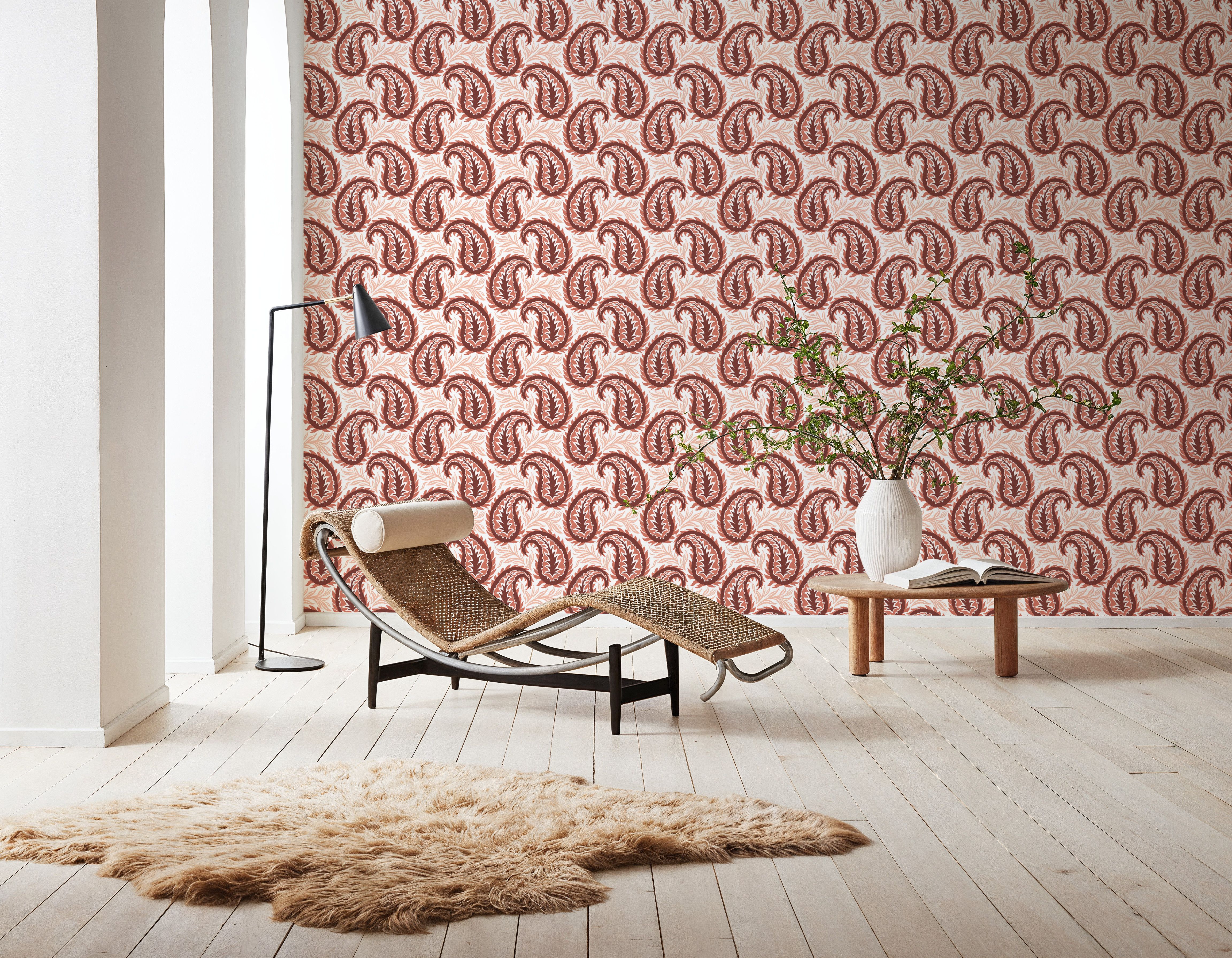 Botanical Paisley, Brick