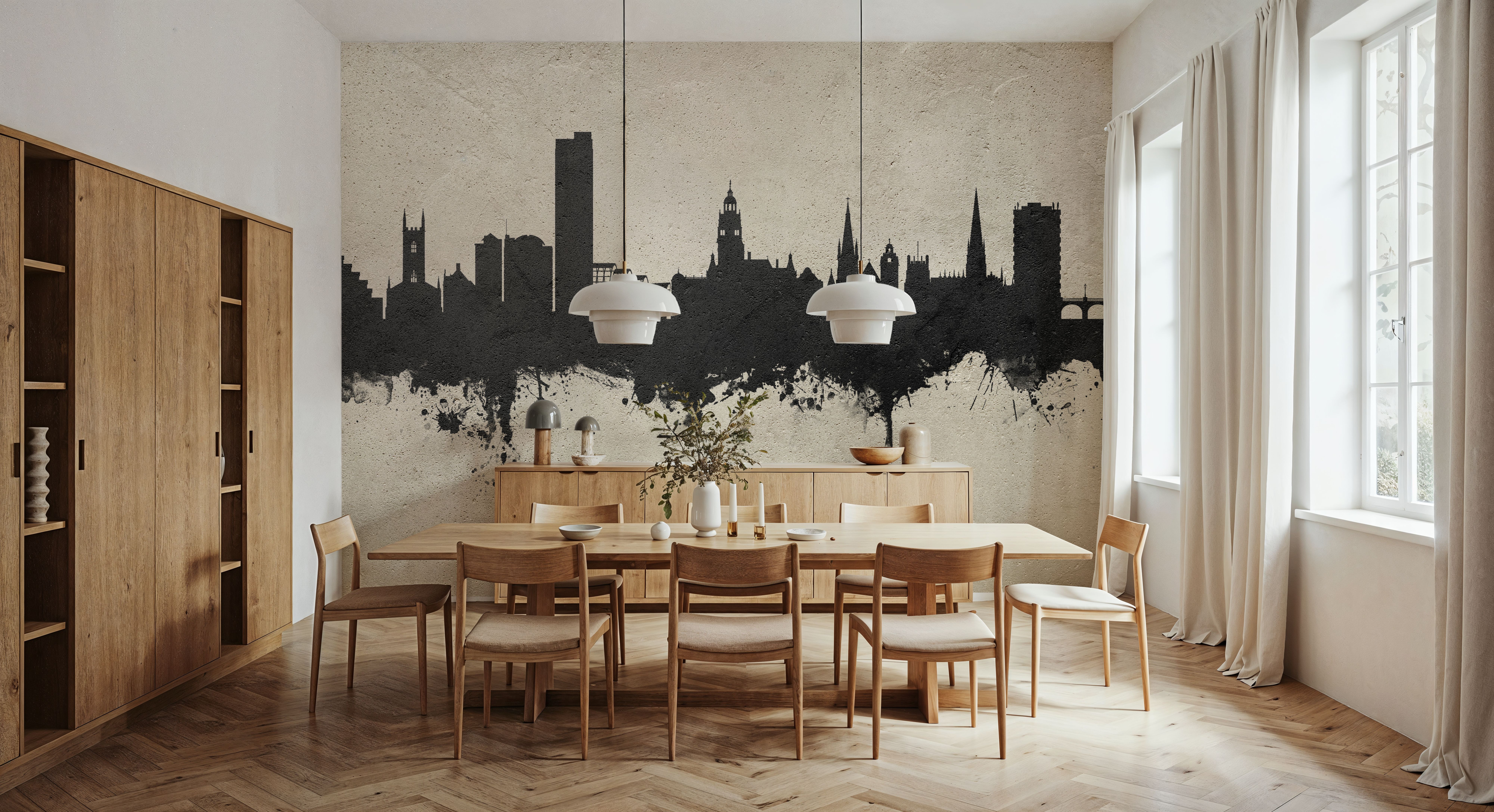 Sheffield England Skyline Concrete