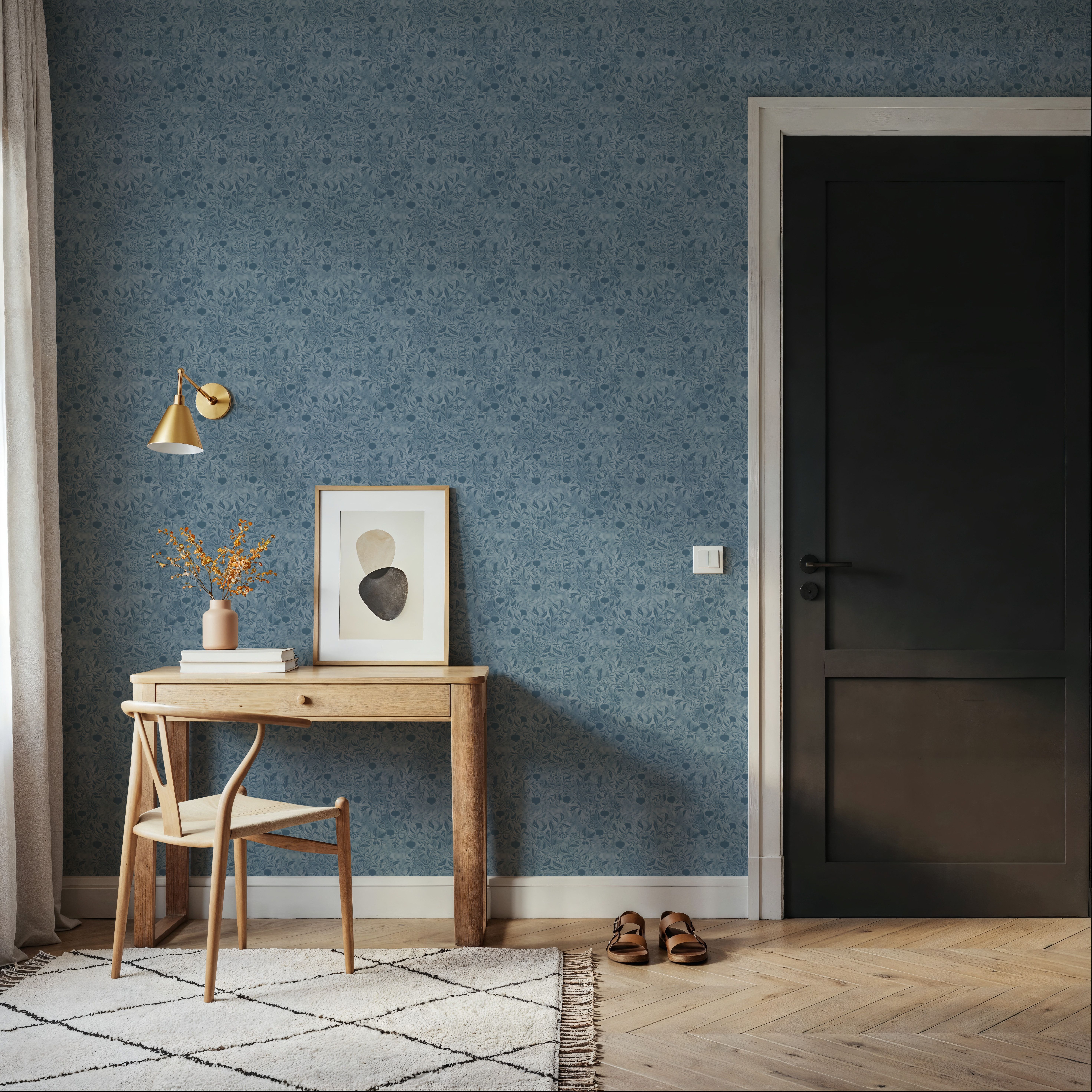 Pomegranate Grove, French Blue