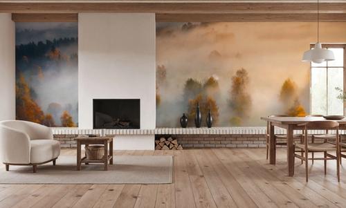 Foggy Birch Dream