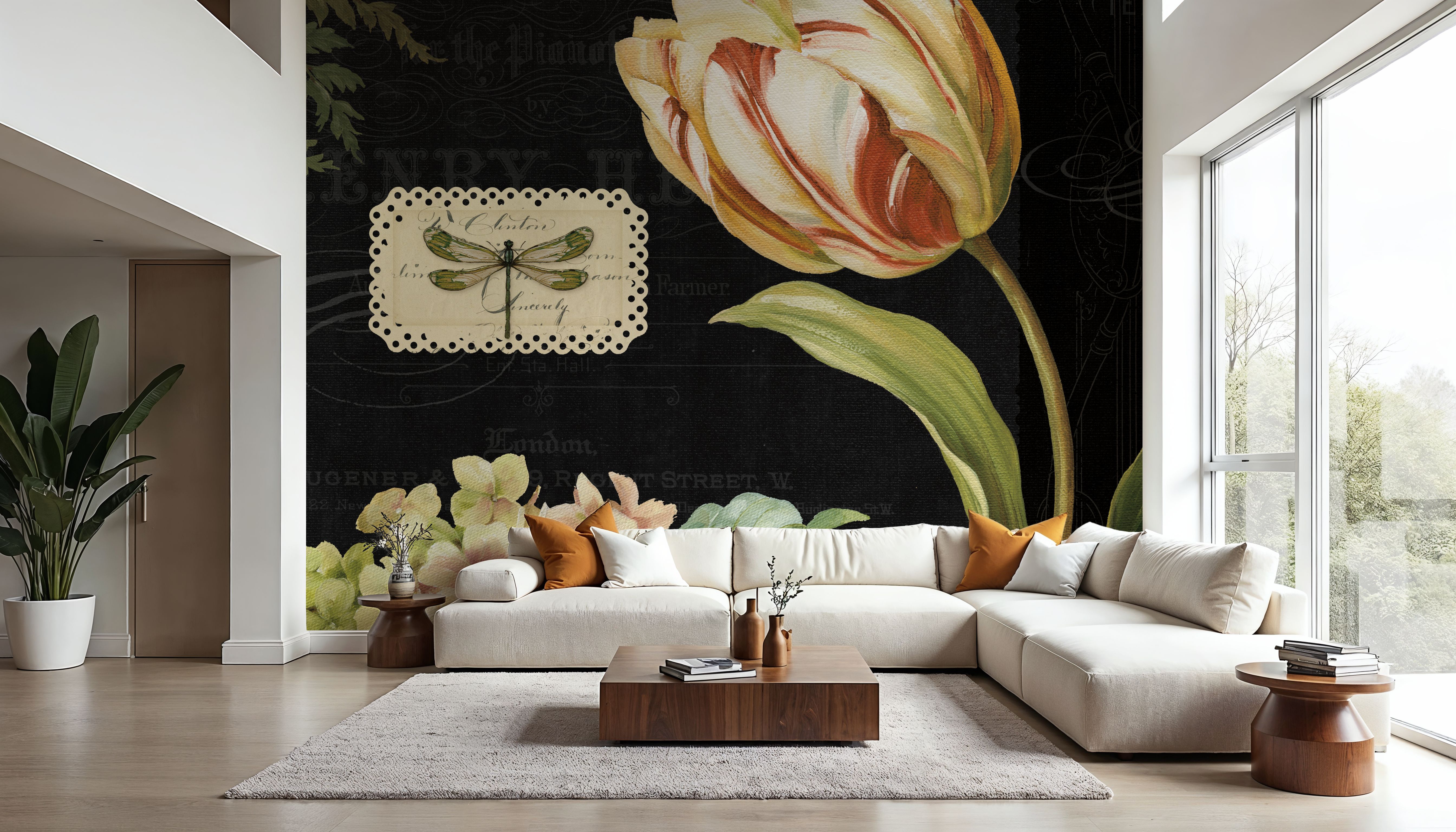 Mothers Treasures II Dark, Papel pintado