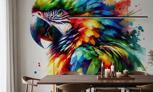 Vibrant Parrot's Tropical Essence