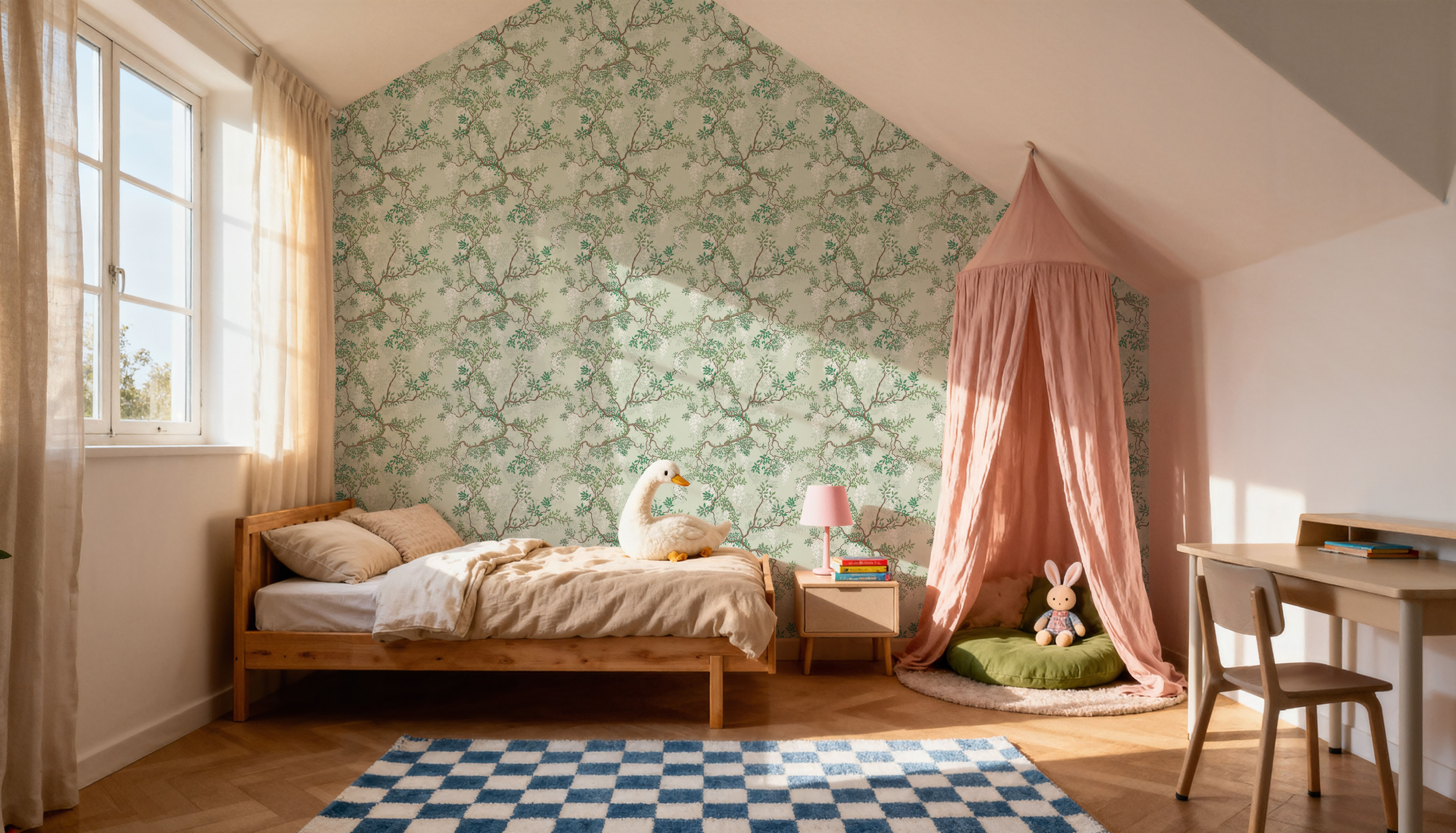 Climbing Wisteria, Sage