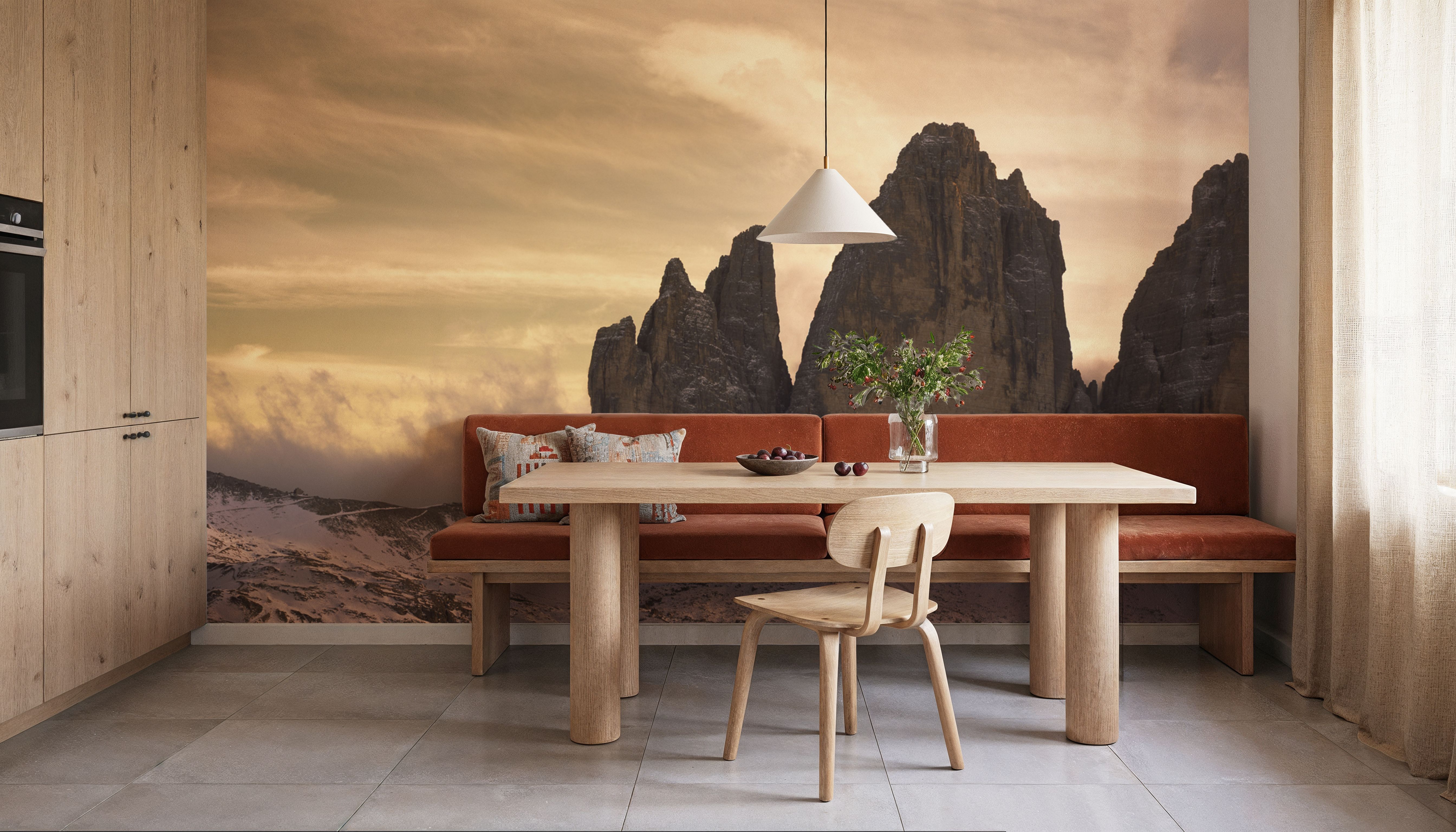 Golden Alpine Twilight