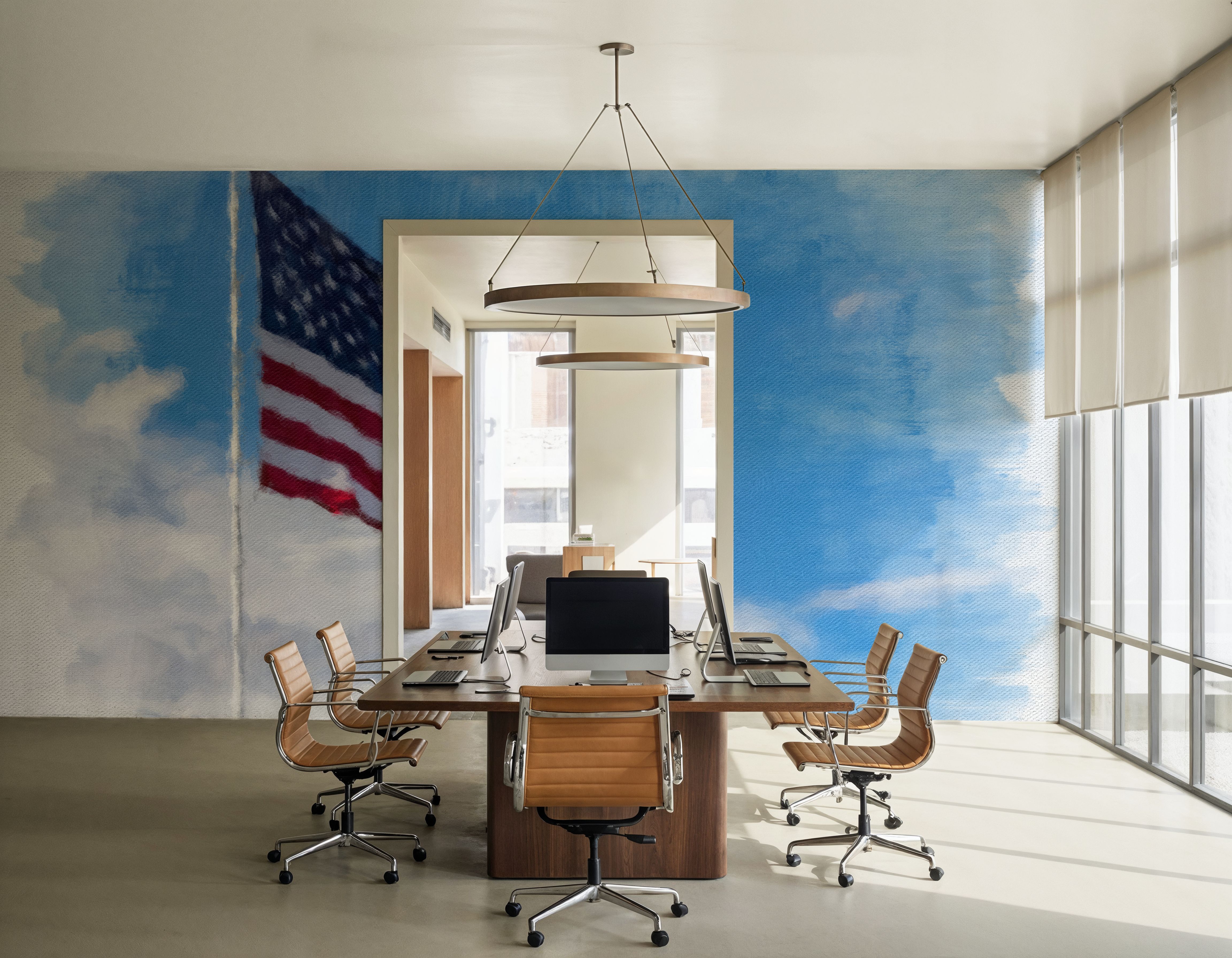 Stars and Stripes on Canvas