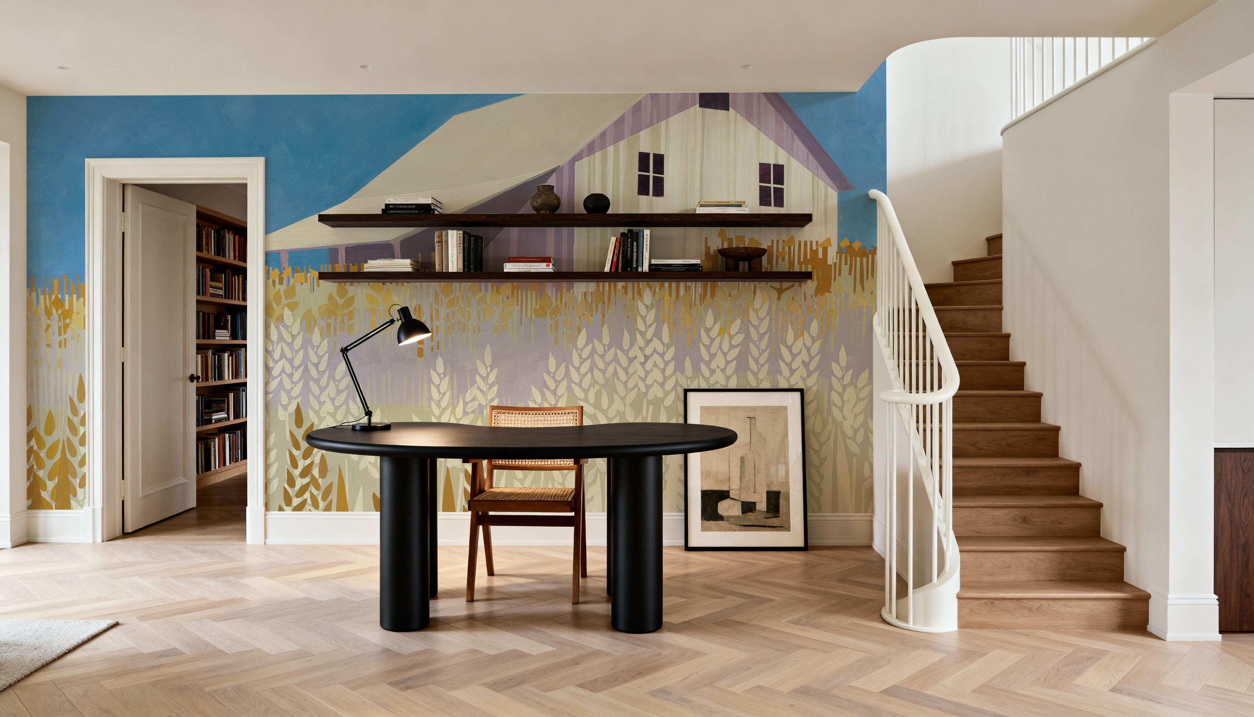 Wheat Fields, Wallpaper