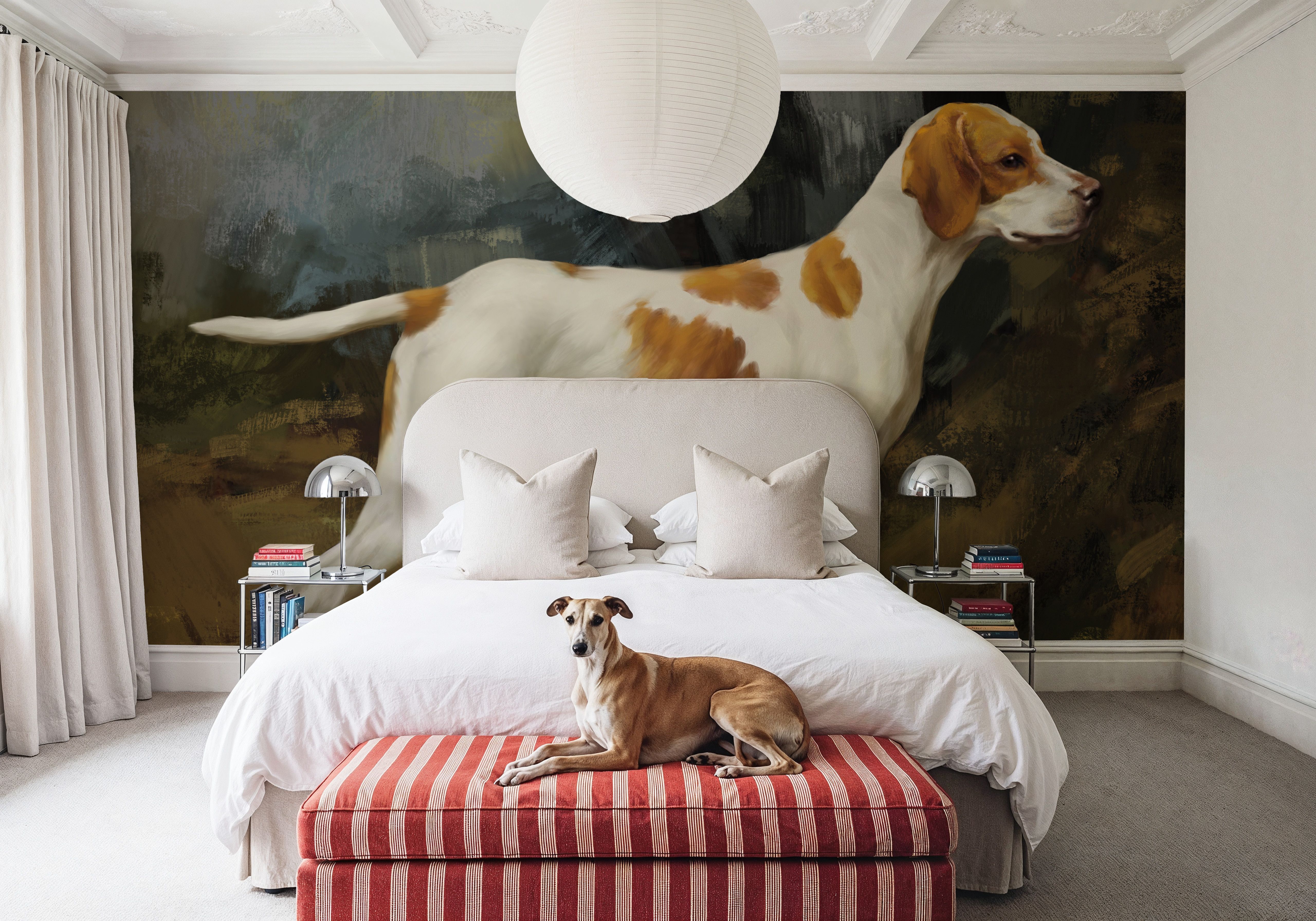 Hunting Dog Portrait