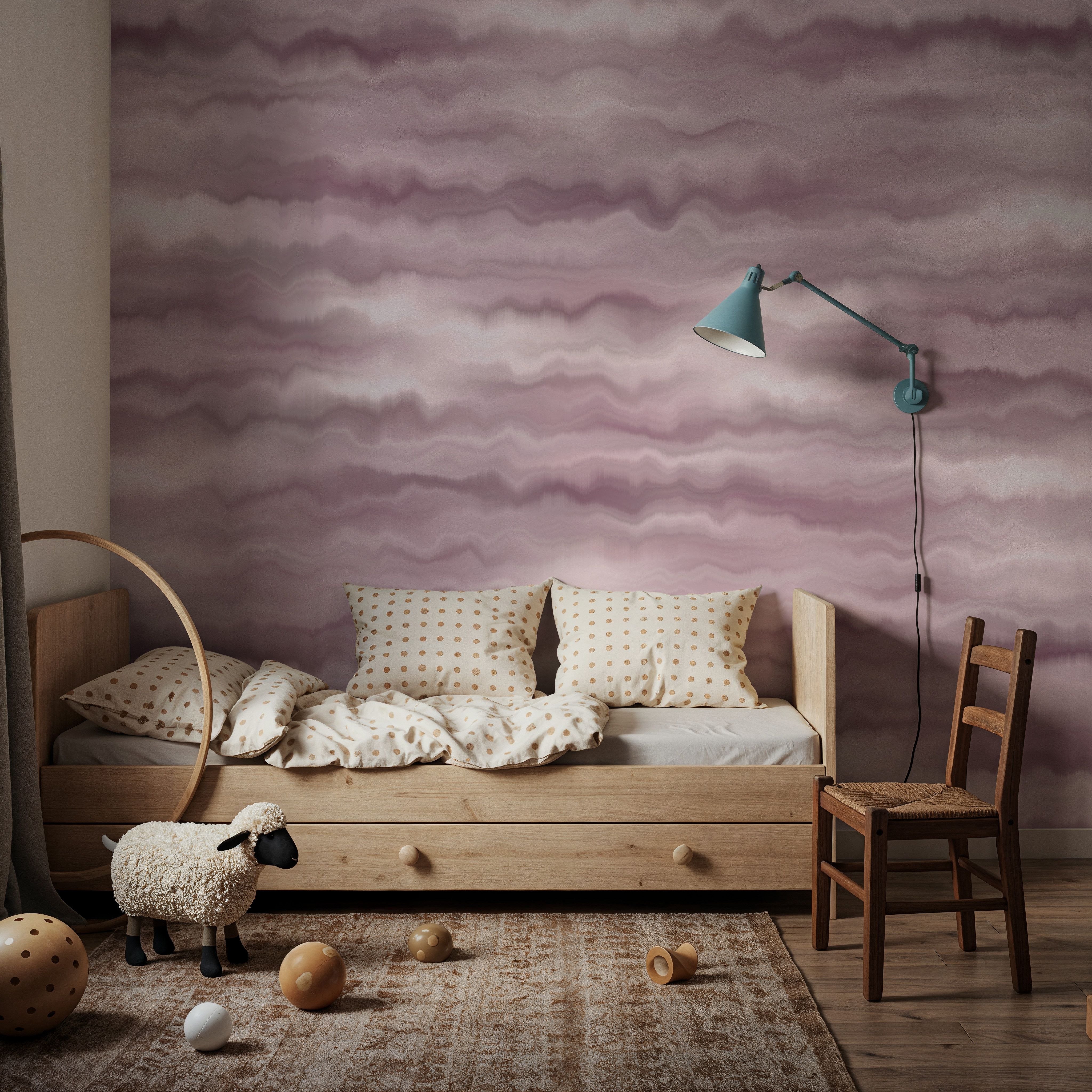 Moire Fumé, Cloud Rose