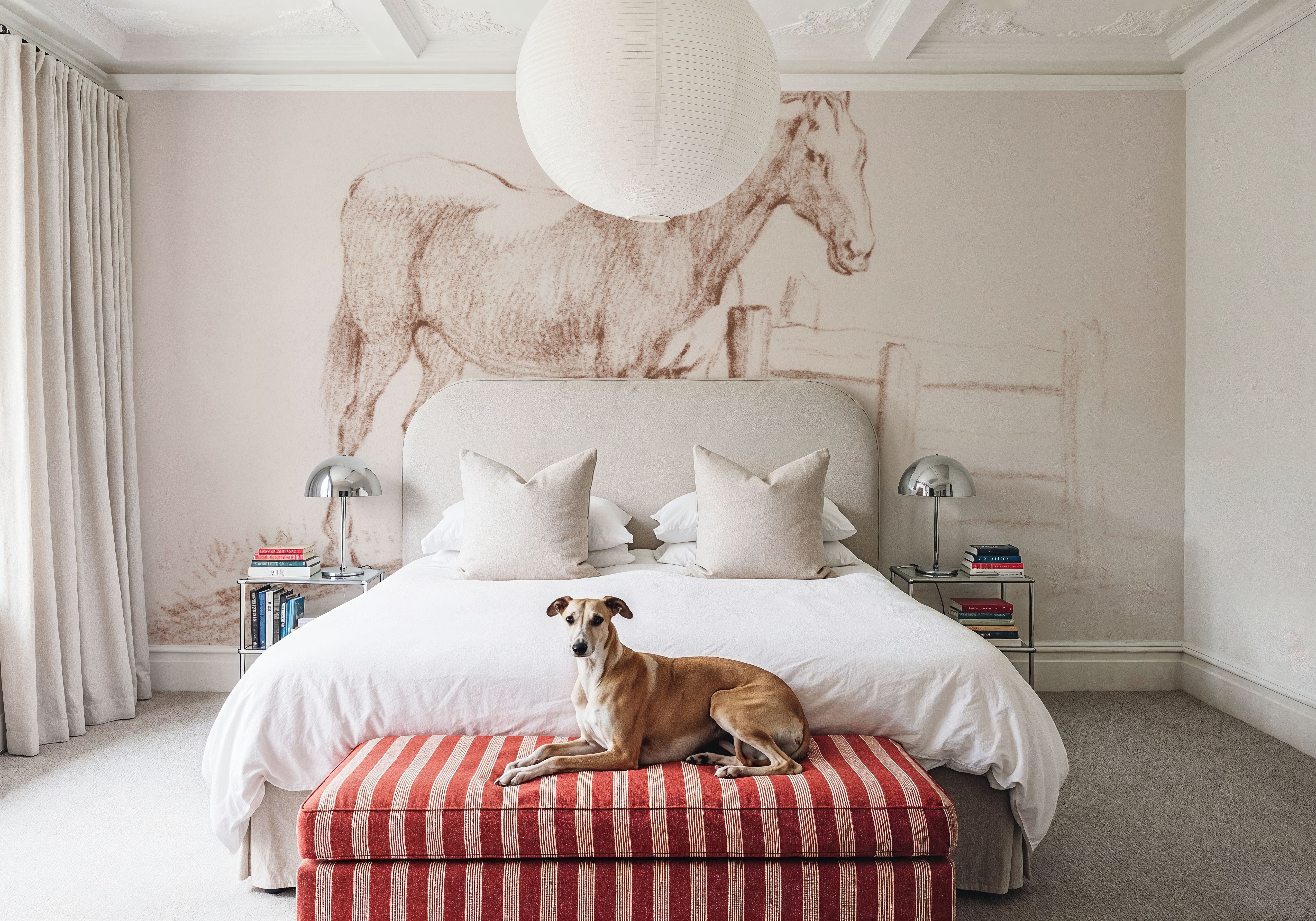 Standing Horse at a Fence