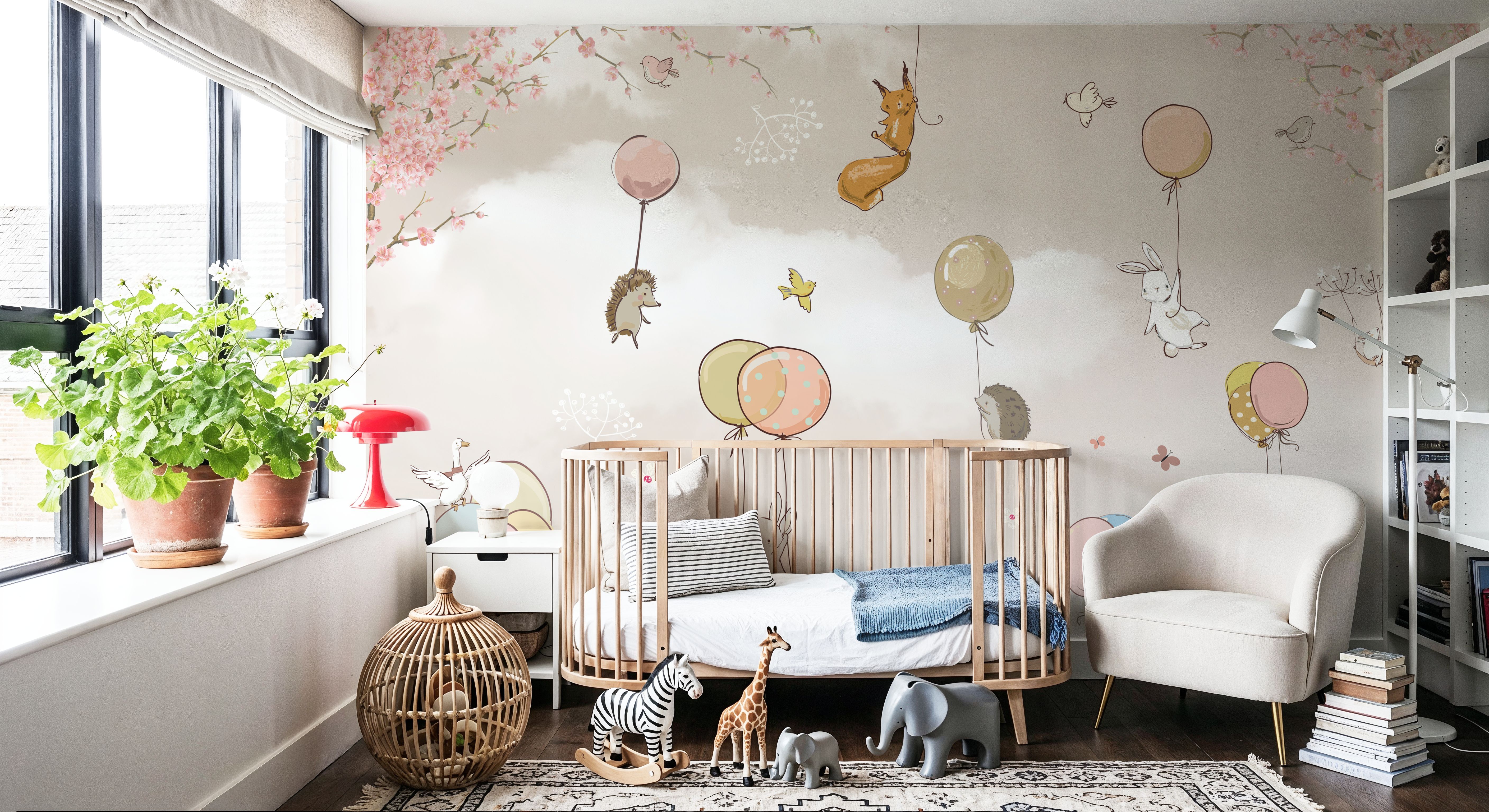 Balloon Flight Scene