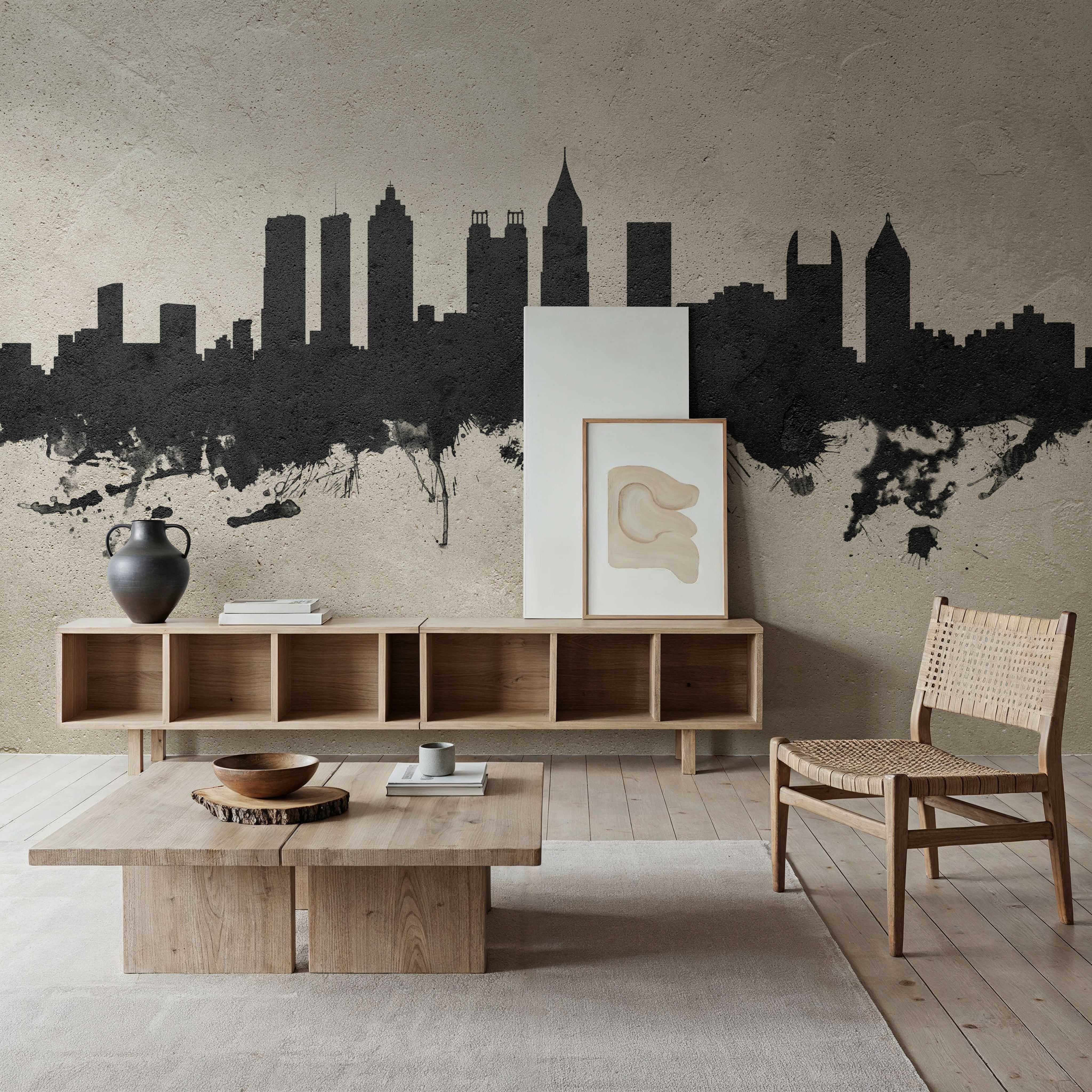 Atlanta Georgia Skyline Concrete