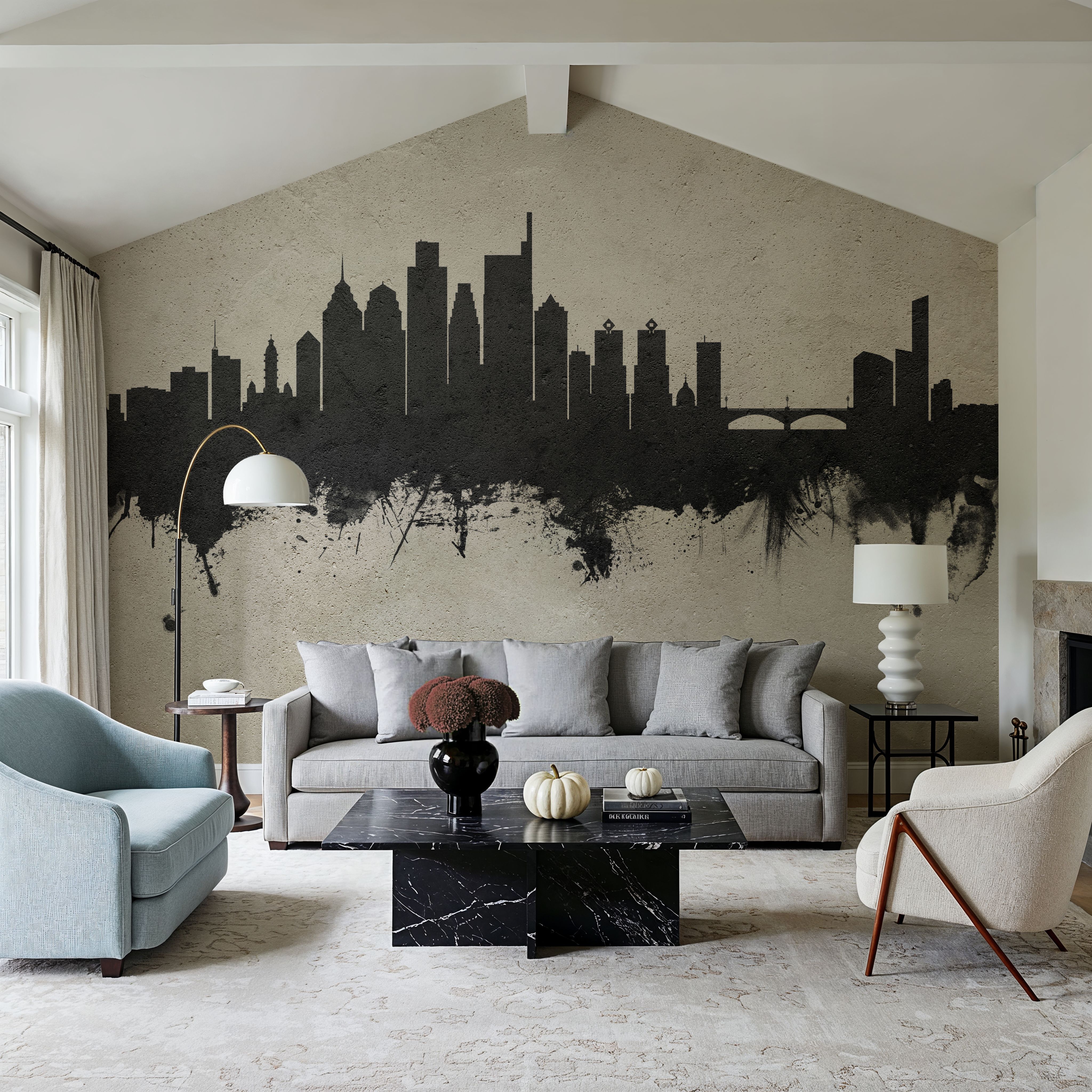 Philadelphia Skyline Concrete