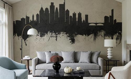 Philadelphia Skyline Concrete