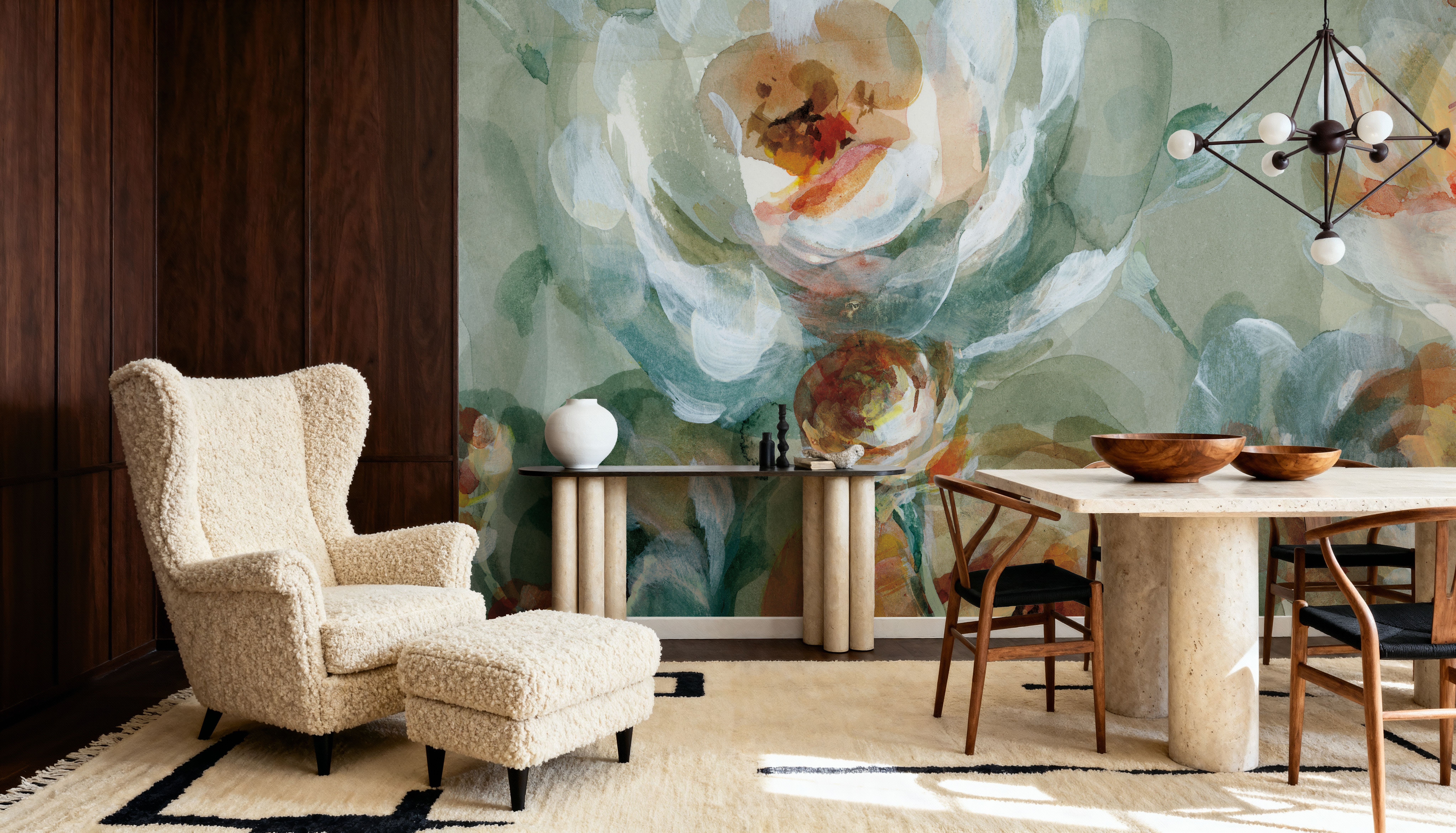 Fall Blossoms Panel II