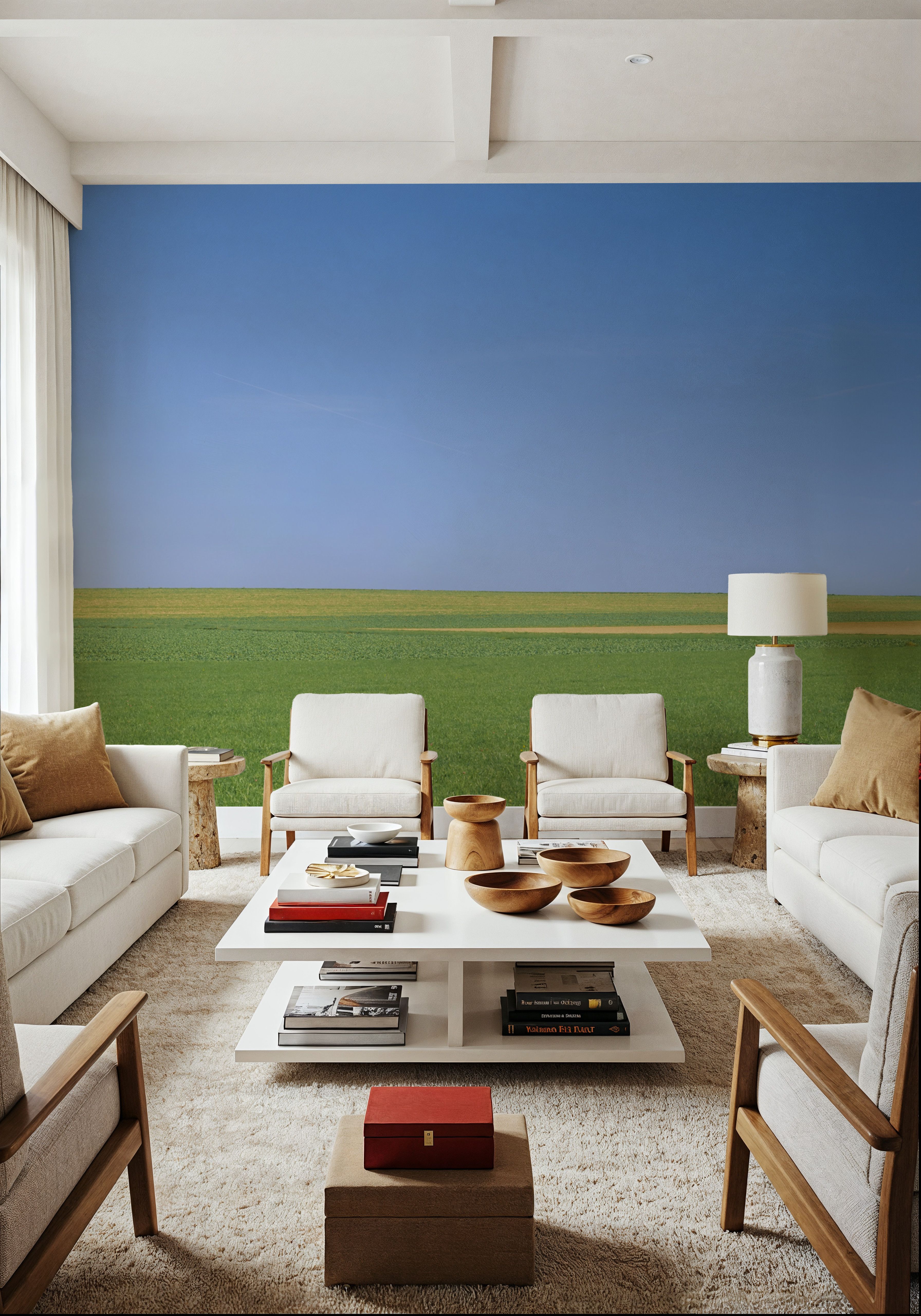 Serene Meadow Vista