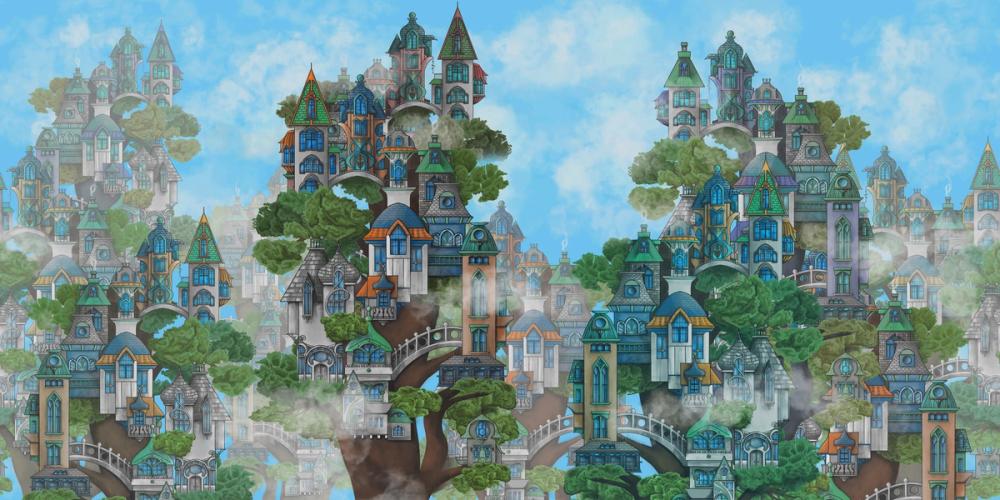 Treehouse Neighborhood Bright