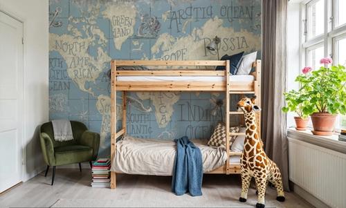 Mythical Map I Blue