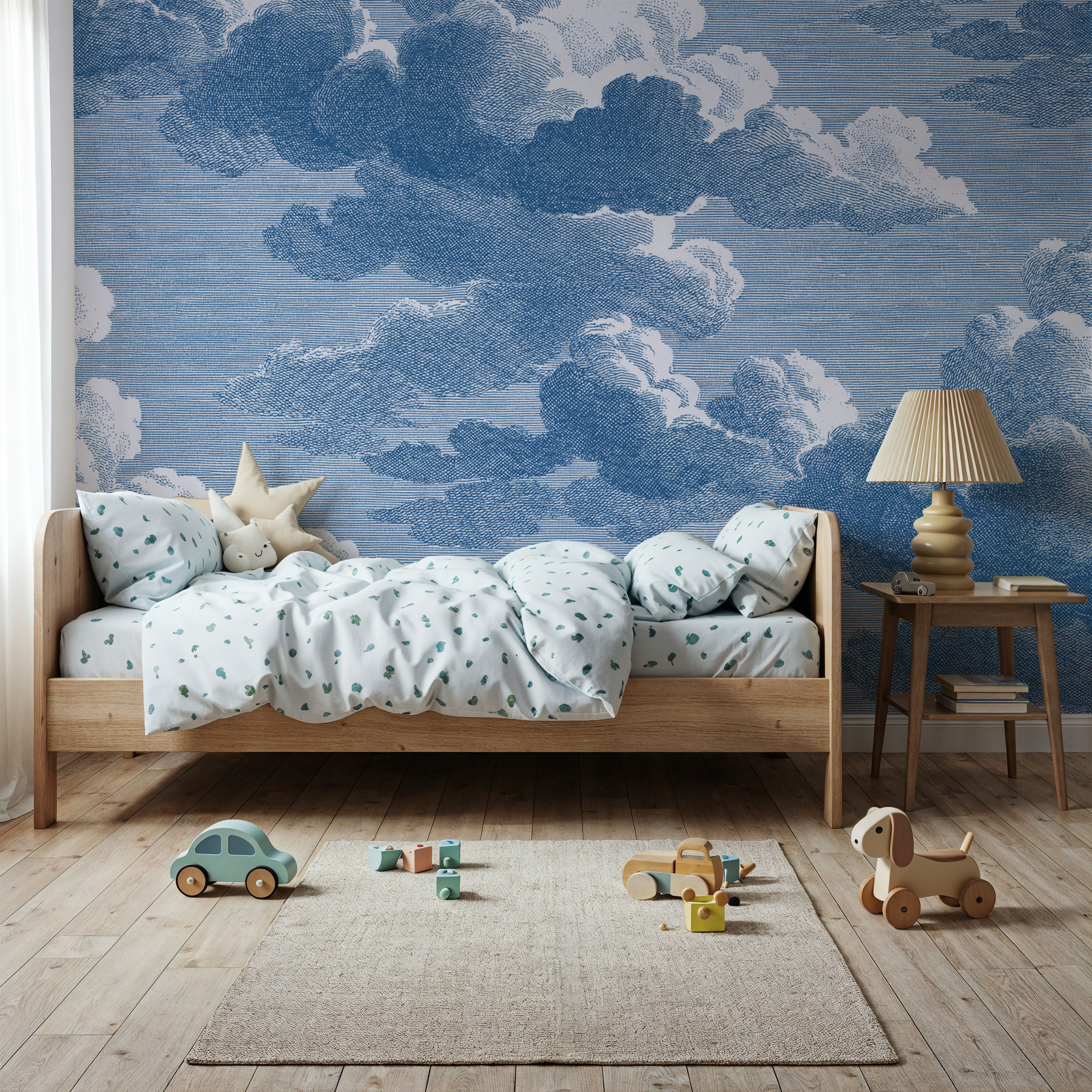 Intaglio Clouds, Blueberry