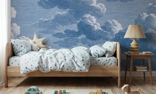 Intaglio Clouds, Blueberry