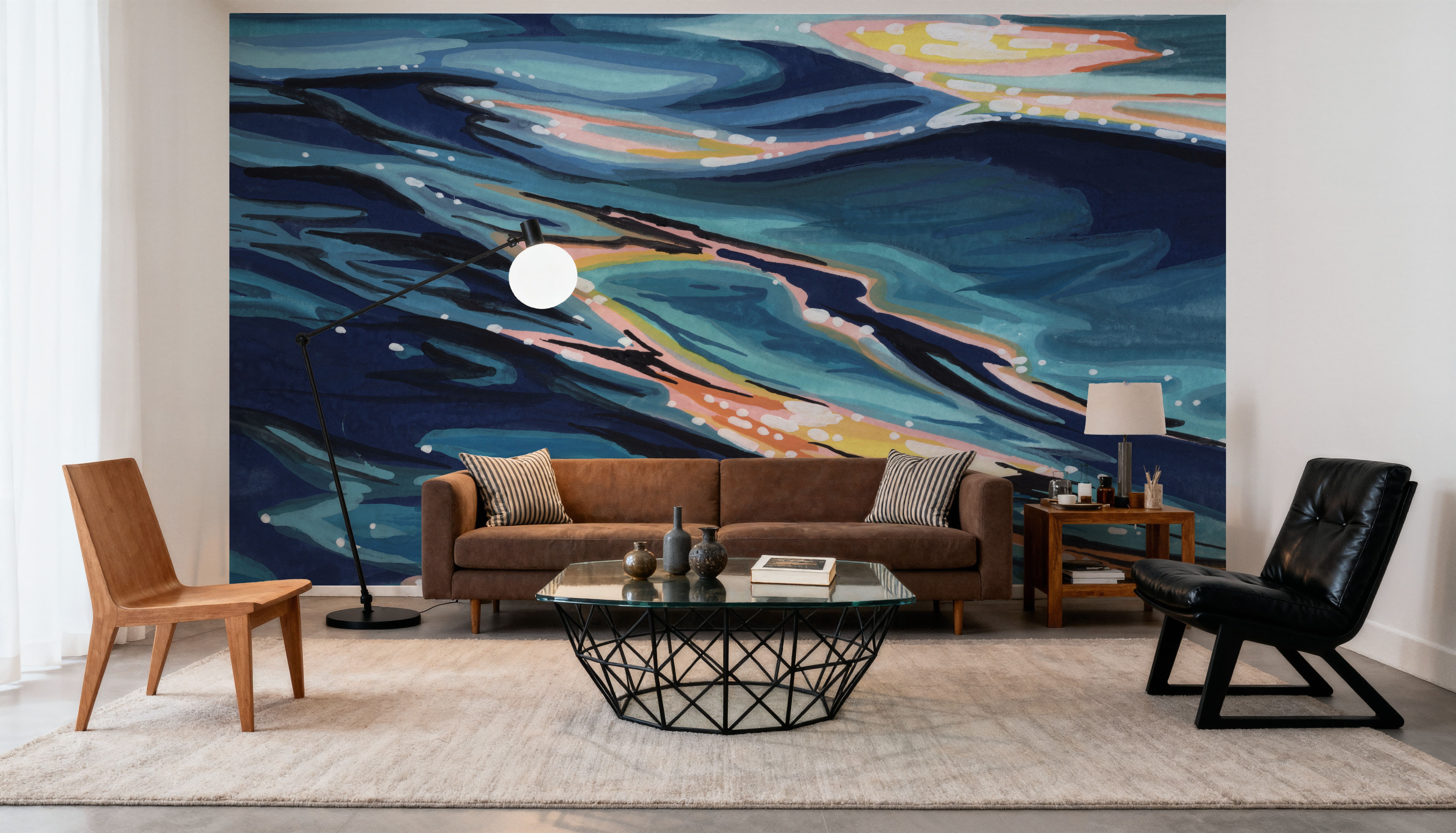 Saltwater Reverie, Papel pintado
