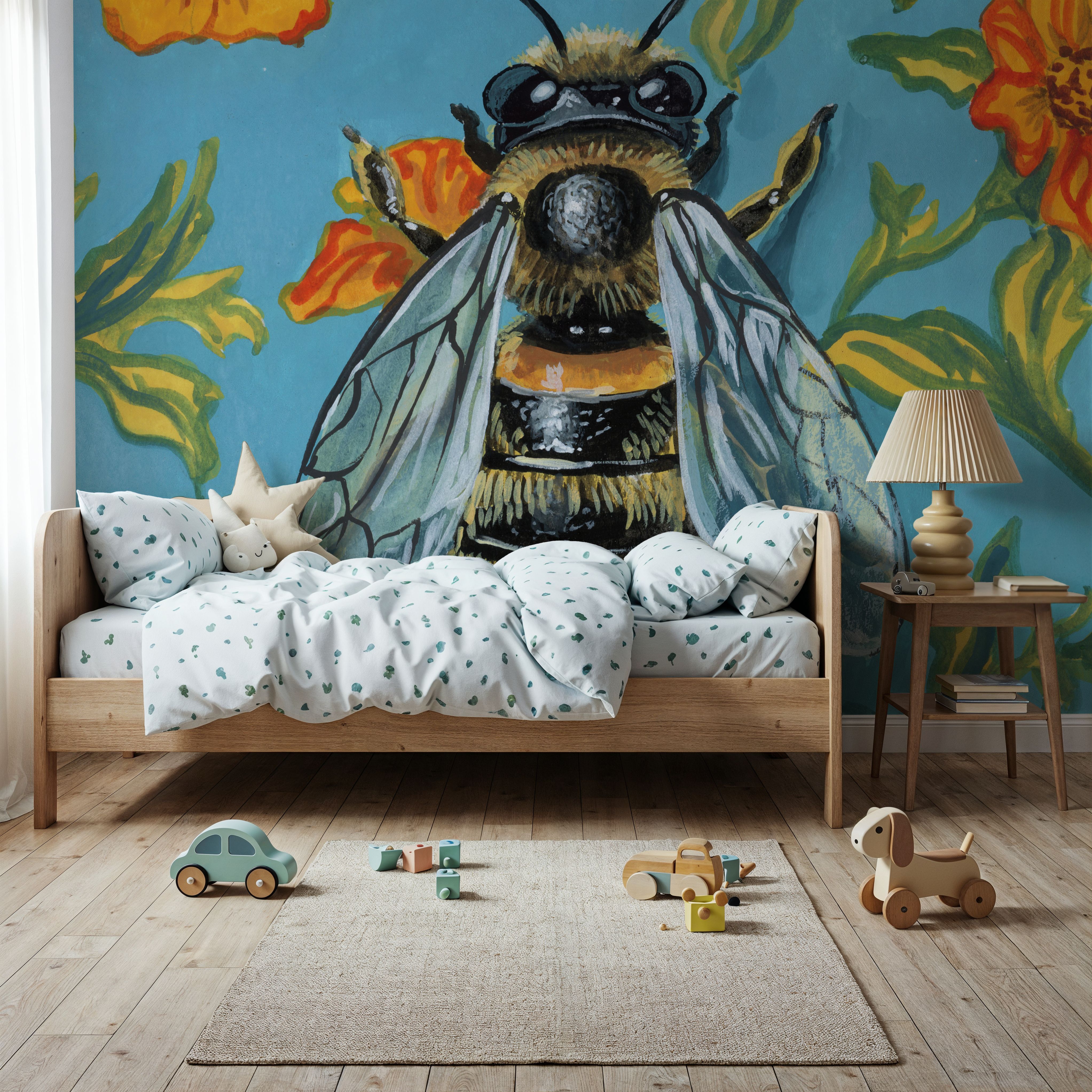Honeybee on The Wall