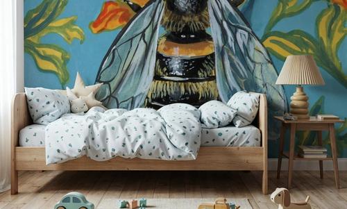 Honeybee on The Wall